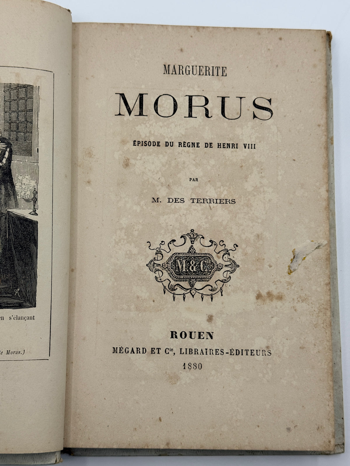 Marguerite Morus, French Cartonnage Book, 1880