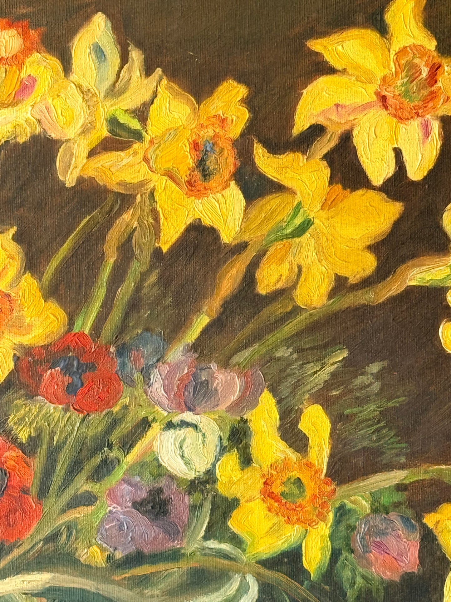 Daffodils by Dr E Kerschen, Jonquilles, 21”