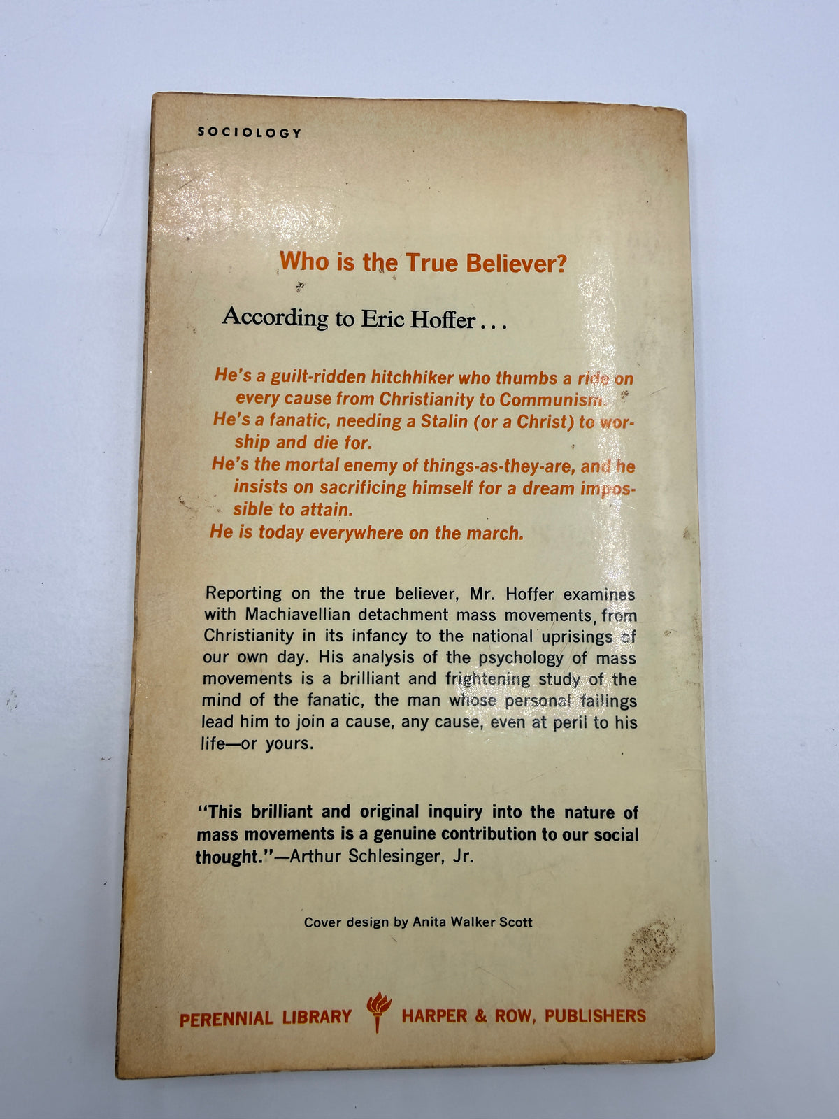 The True Believer by Eric Hoffer