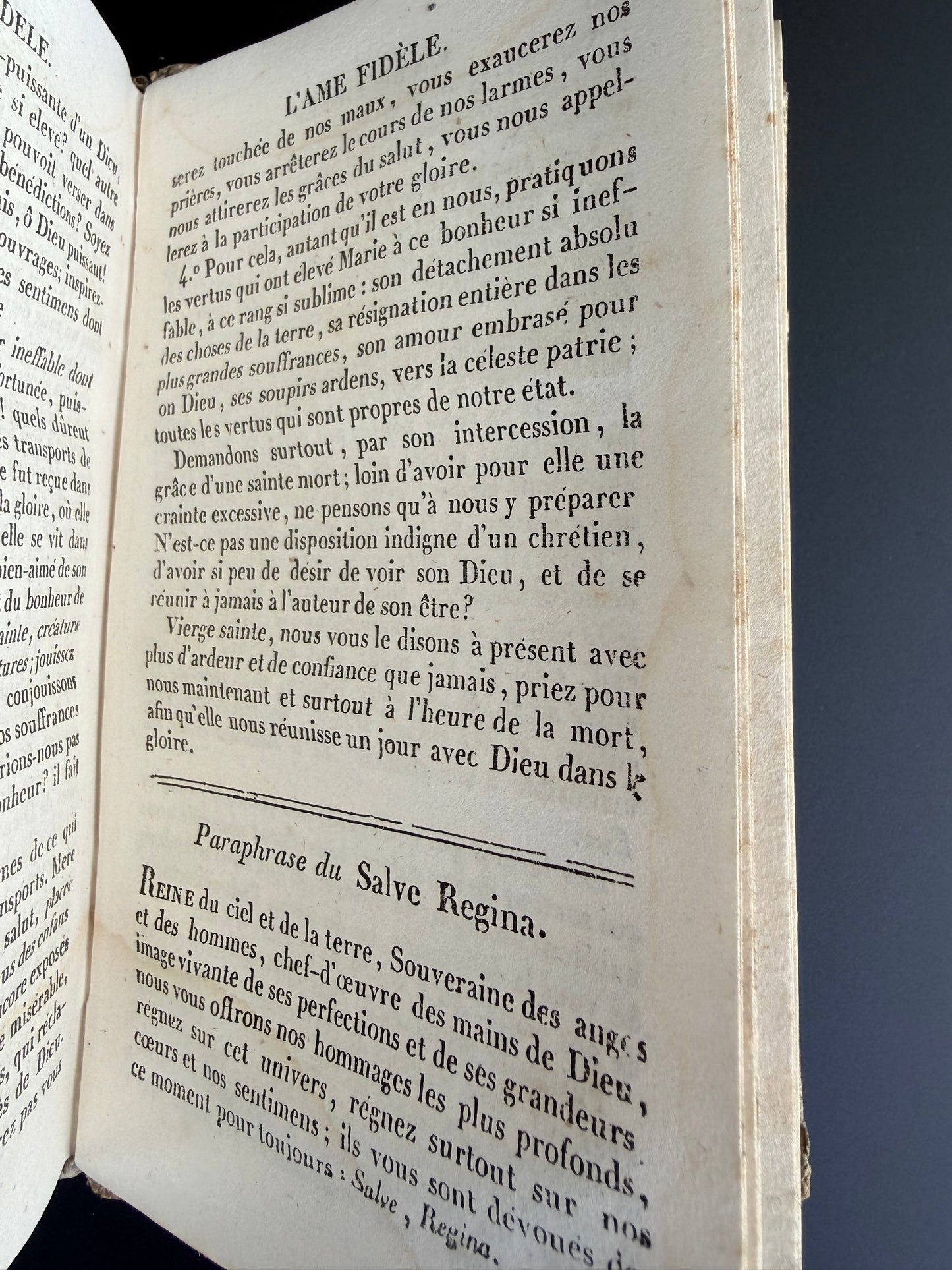 French Cartonnage Book, L’Ame Fidele