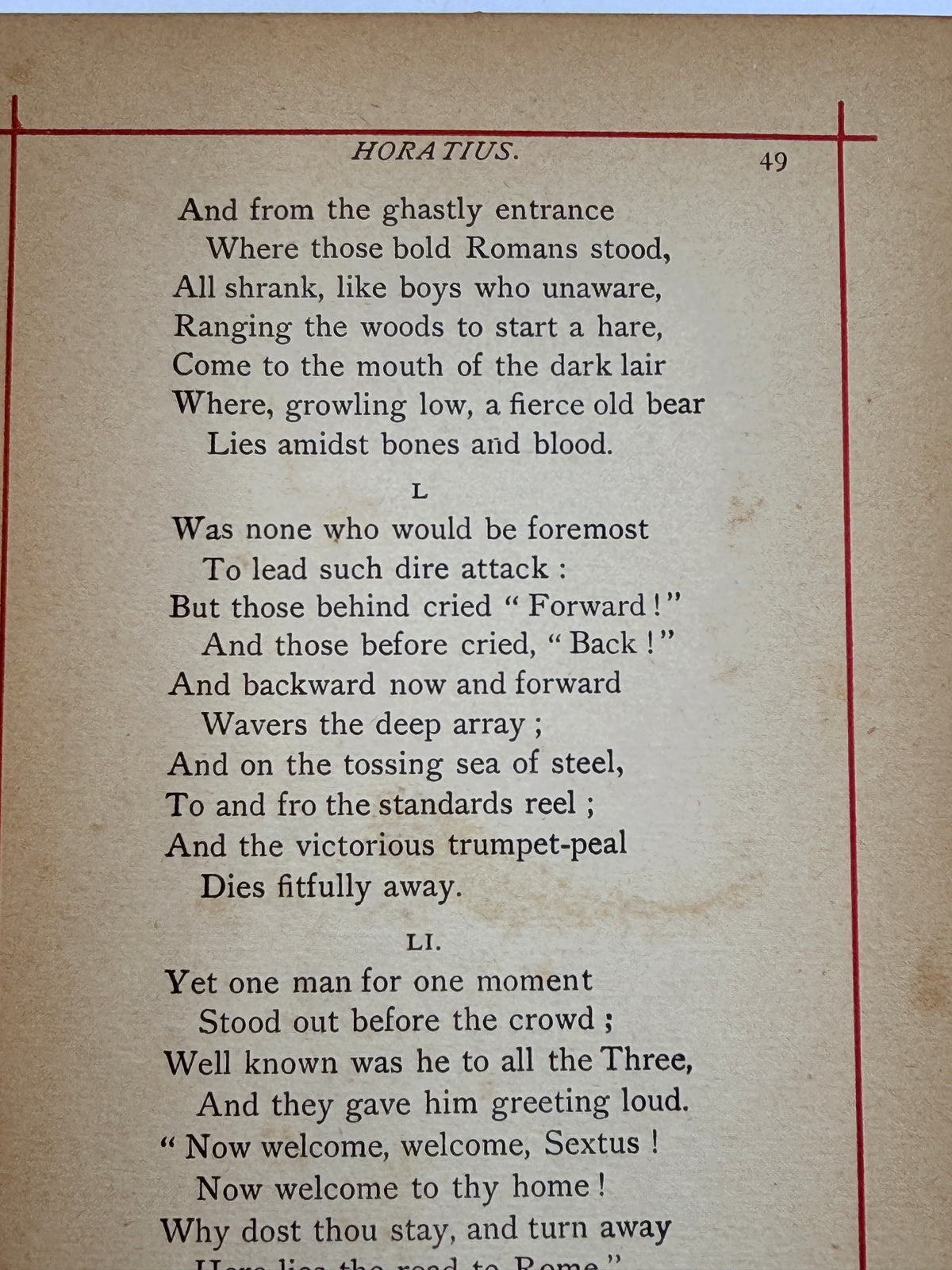 The Poetical Works of Lord Macaulay, 1880's
