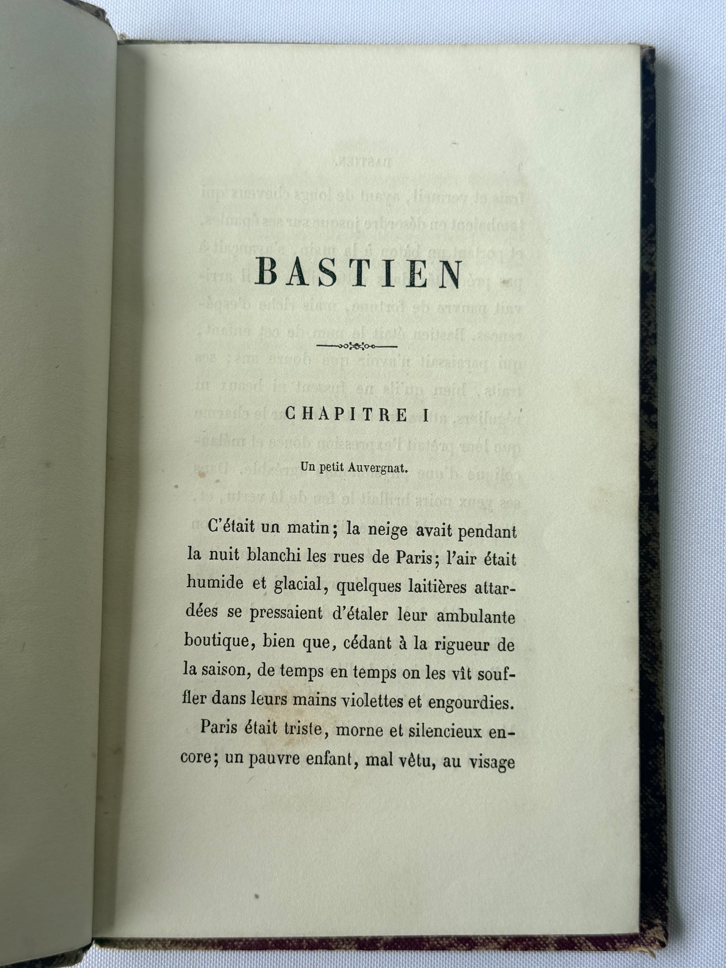 Bastien, Purple French Cartonnage Book