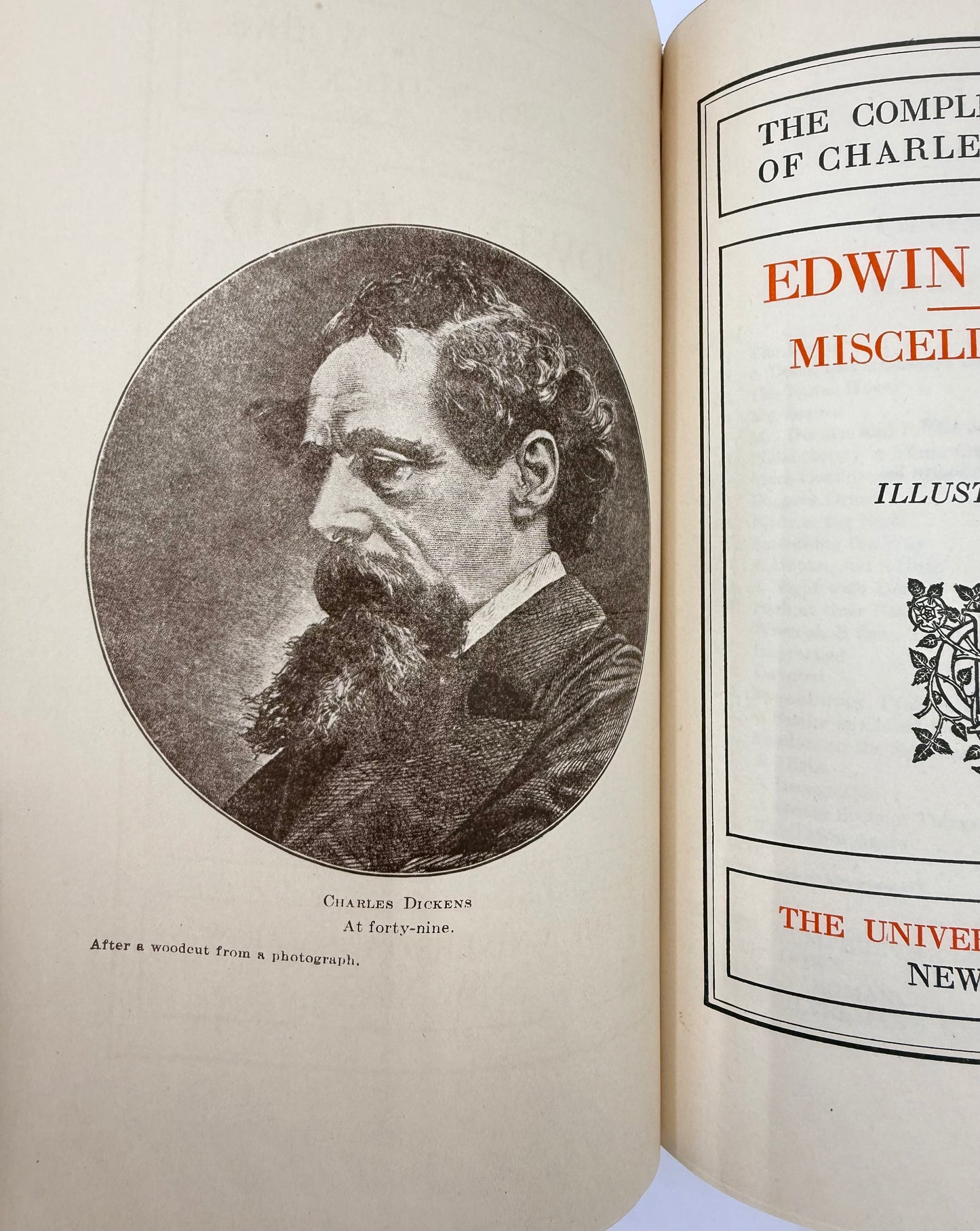 Charles Dickens Lot, 1908, Barnaby Rudge & Others, Purple Antique Books
