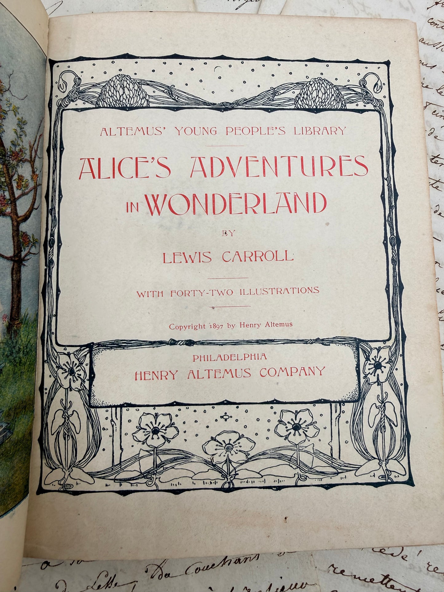 Alice’s Adventures in Wonderland by Lewis Carroll, 1897