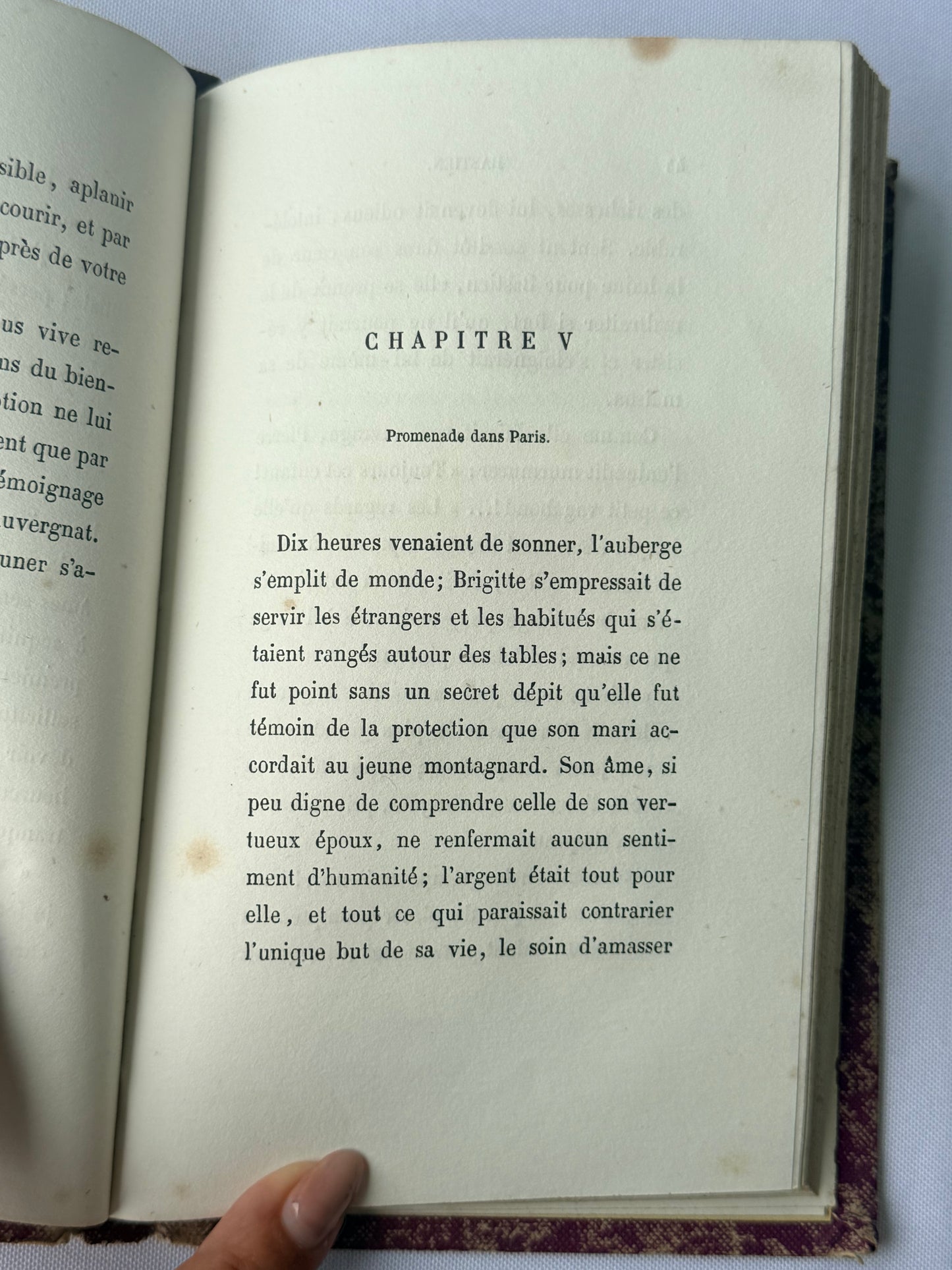 Bastien, Purple French Cartonnage Book