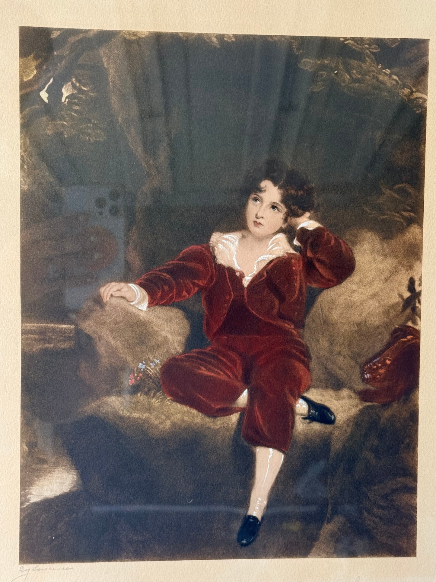 After Sir Thomas Lawrence, Master Charles William Lambton (1825 Reproduction)