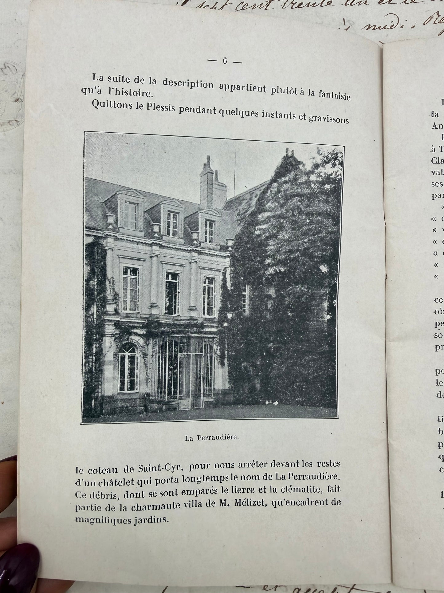 Plessis Les Tours, French Architecture Pamphlet