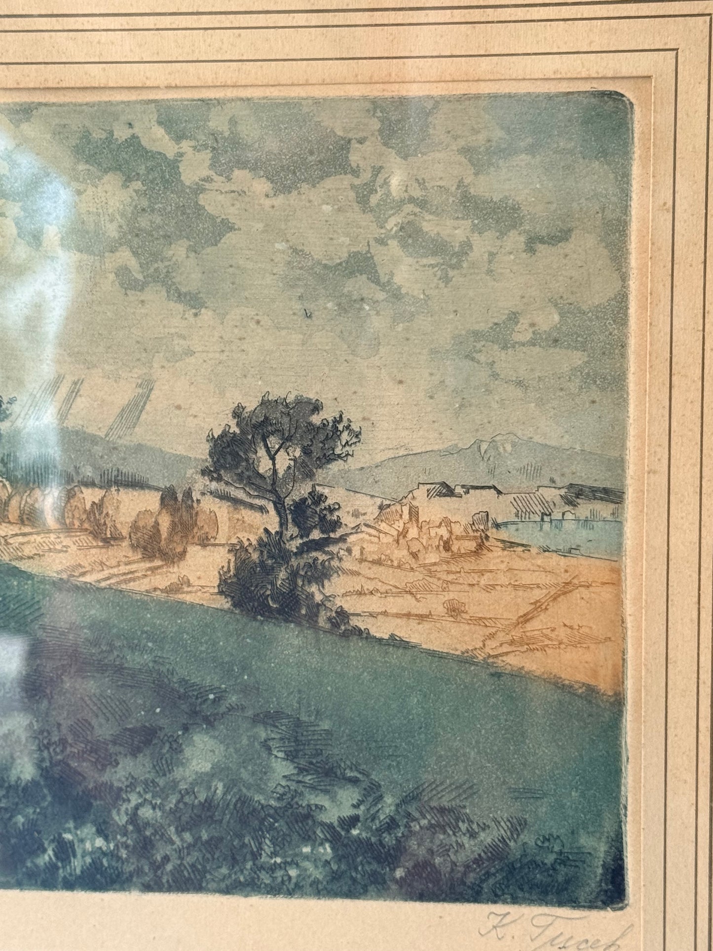 Landscape Framed Art, 14.75”