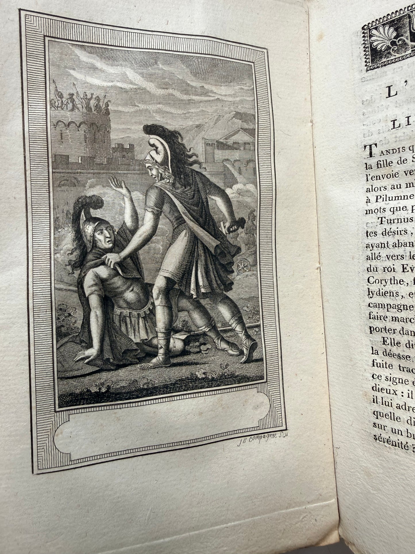 The Works of Virgile, French Pink Soft Cover Books, 1802