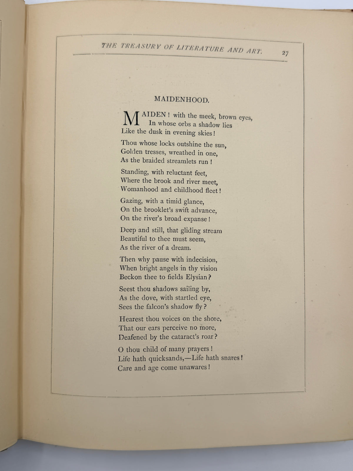 Treasury of Literature & Art, 1872