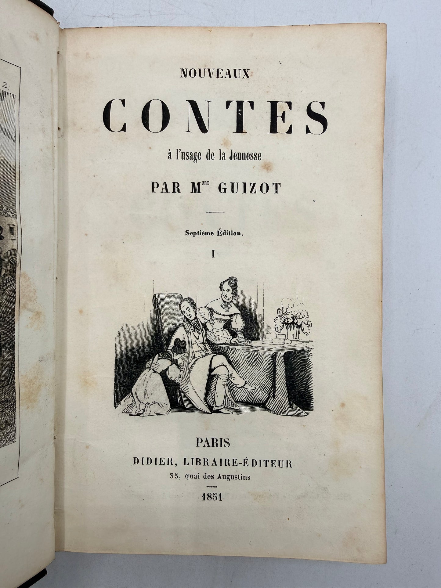 New Tales for Young People by Guizot, 1851, French
