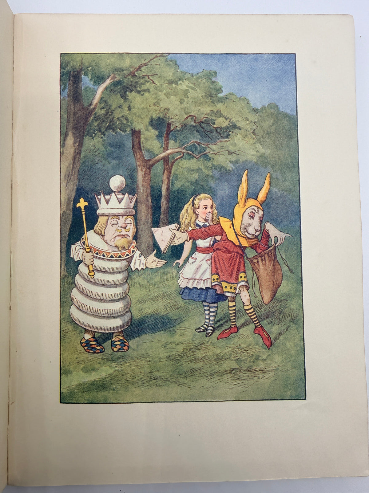 Alice Through the Looking Glass by Lewis Carroll, John Tenniel, 1934