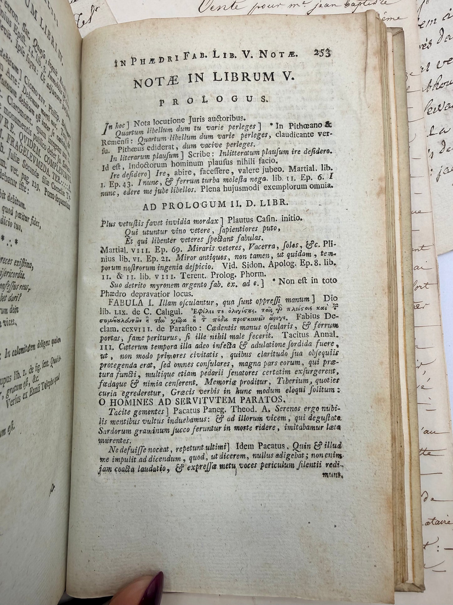 Aesop’s Fables, Vellum Binding, 1778, Latin