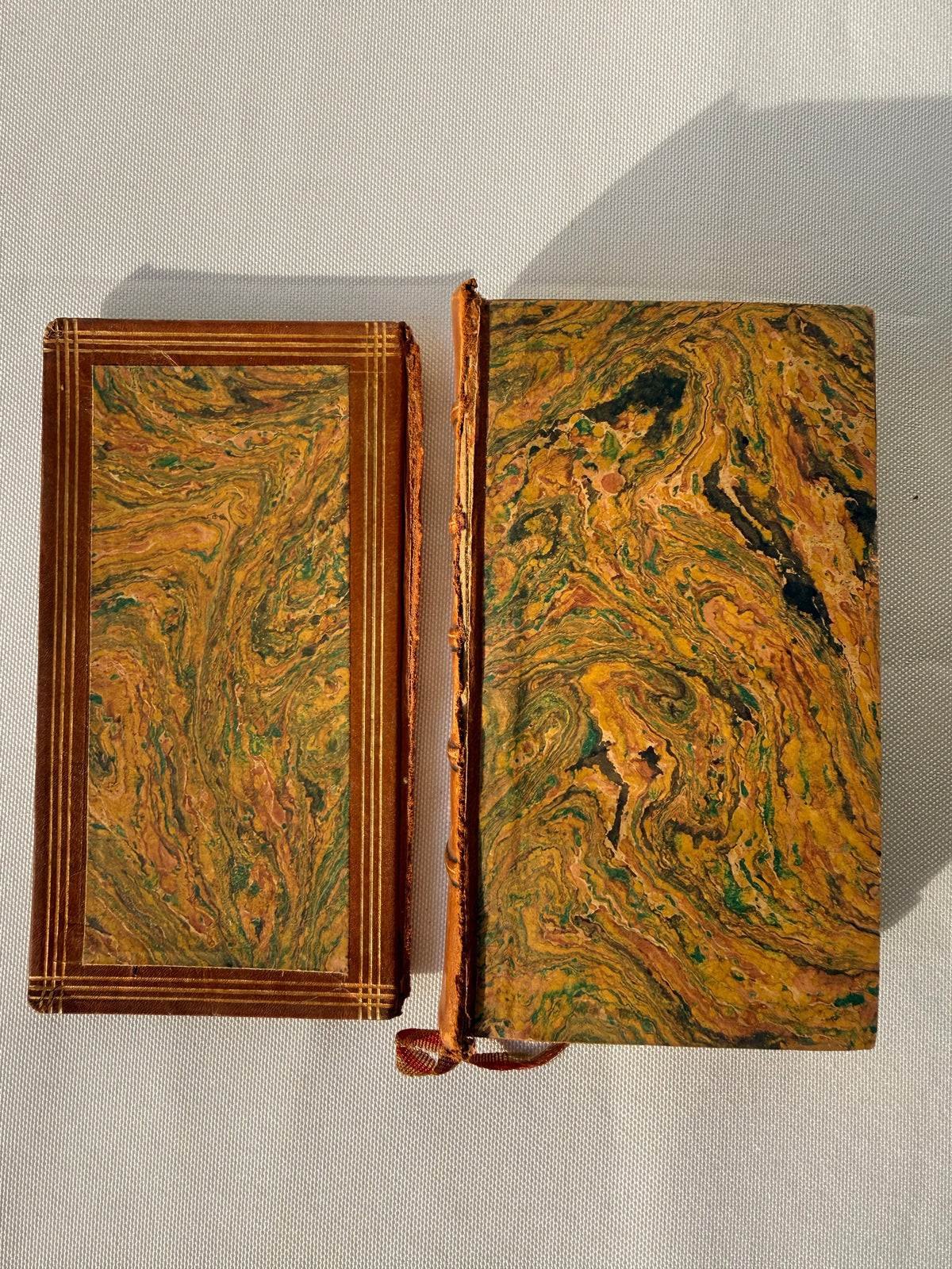 French Leather Prayer Book, L’Imitation de Jesus Christ DSM Vintage