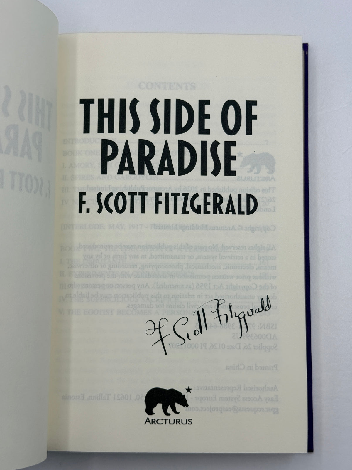 This Side of Paradise by F Scott Fitzgerald, 2026