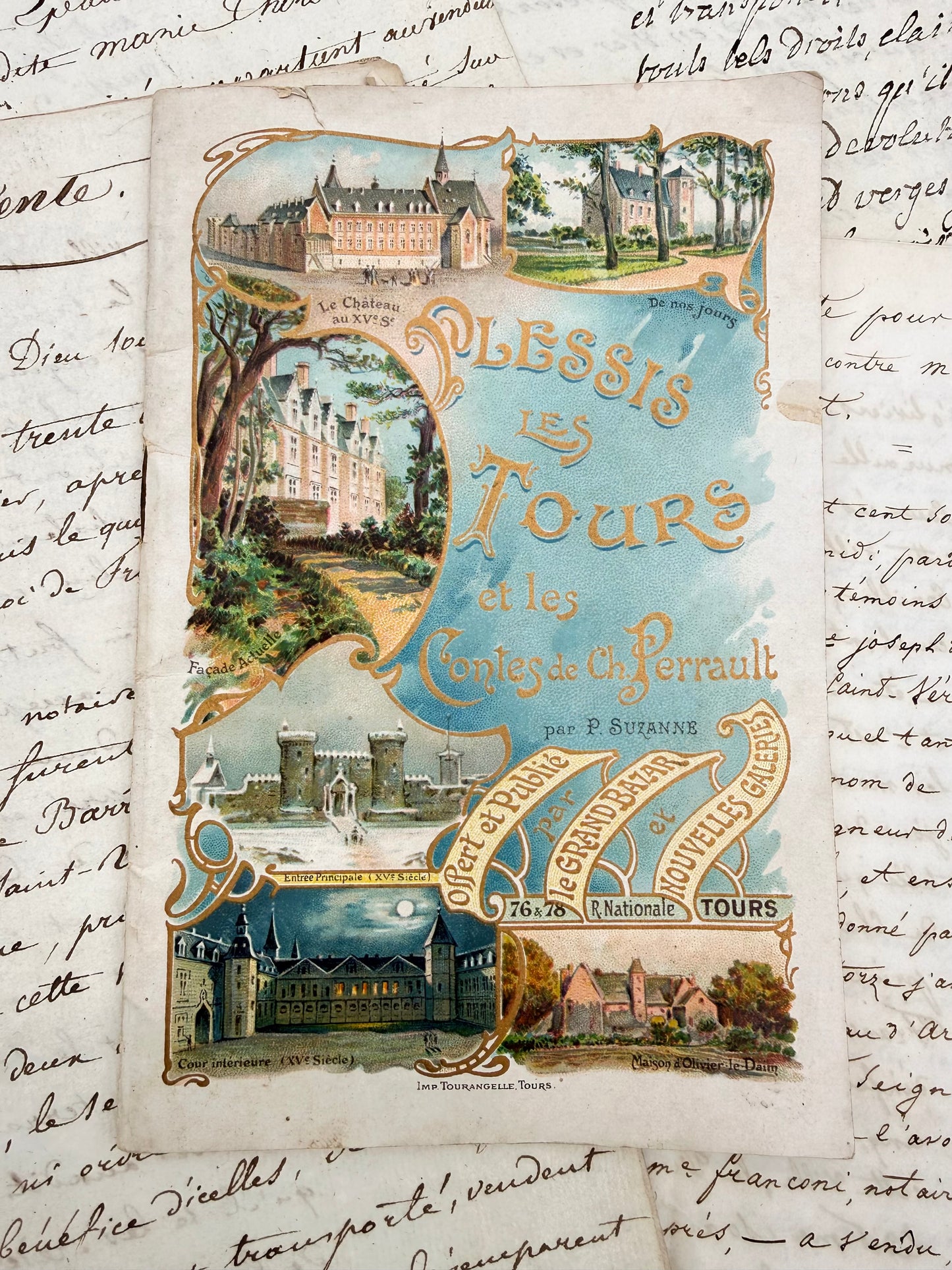 Plessis Les Tours, French Architecture Pamphlet