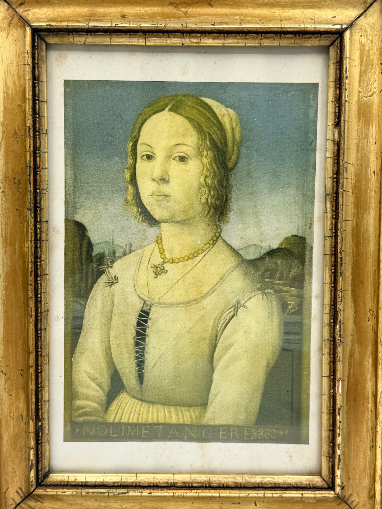 Florentine Framed Print of a Young Woman