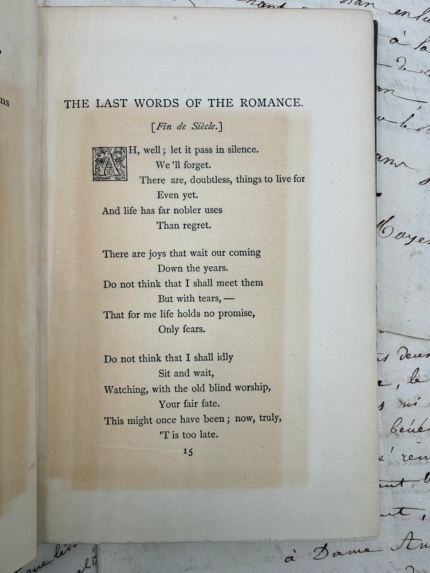 From Dreamland Sent by Lilian Whiting, 1895