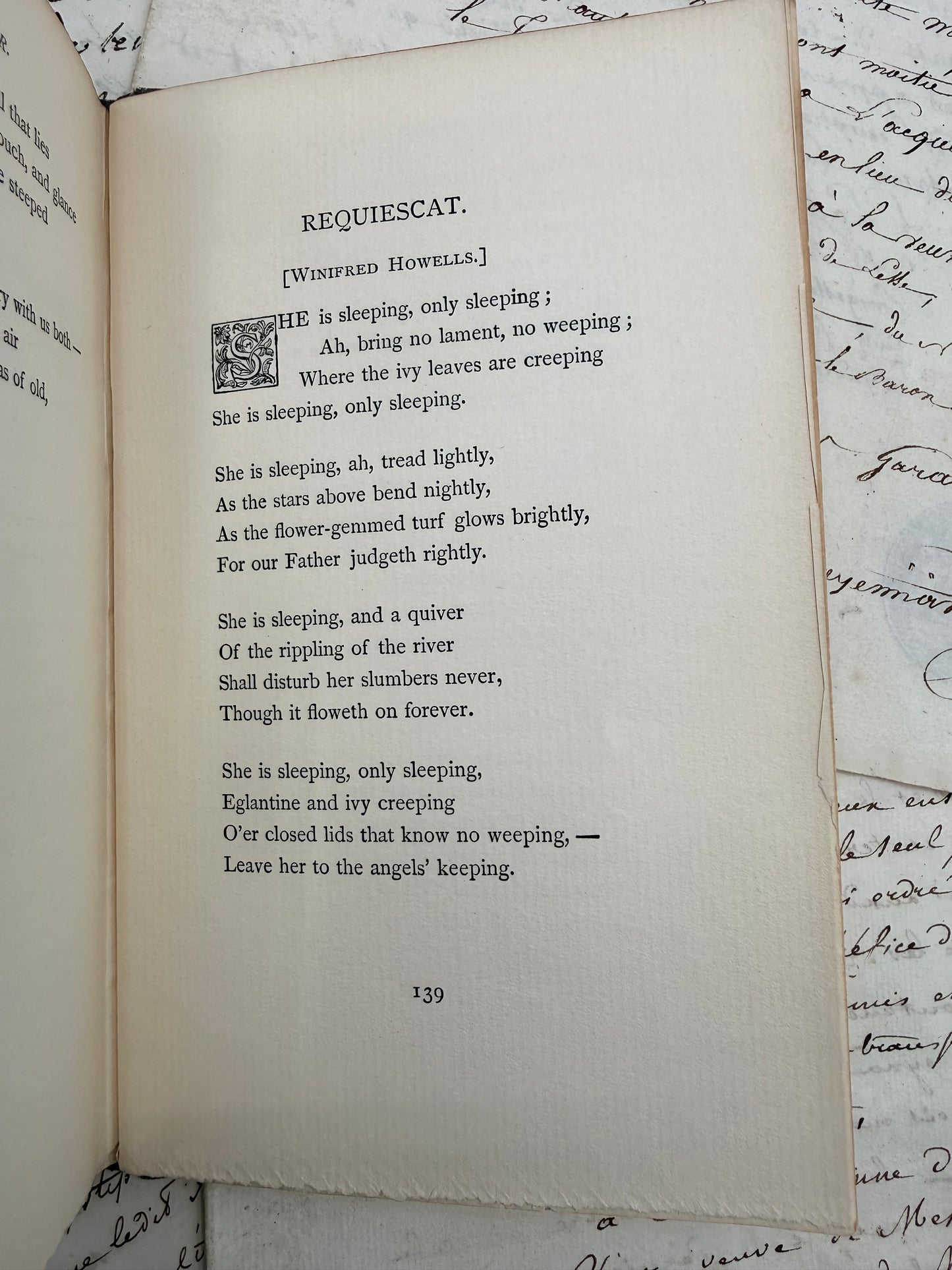 From Dreamland Sent by Lilian Whiting, 1895
