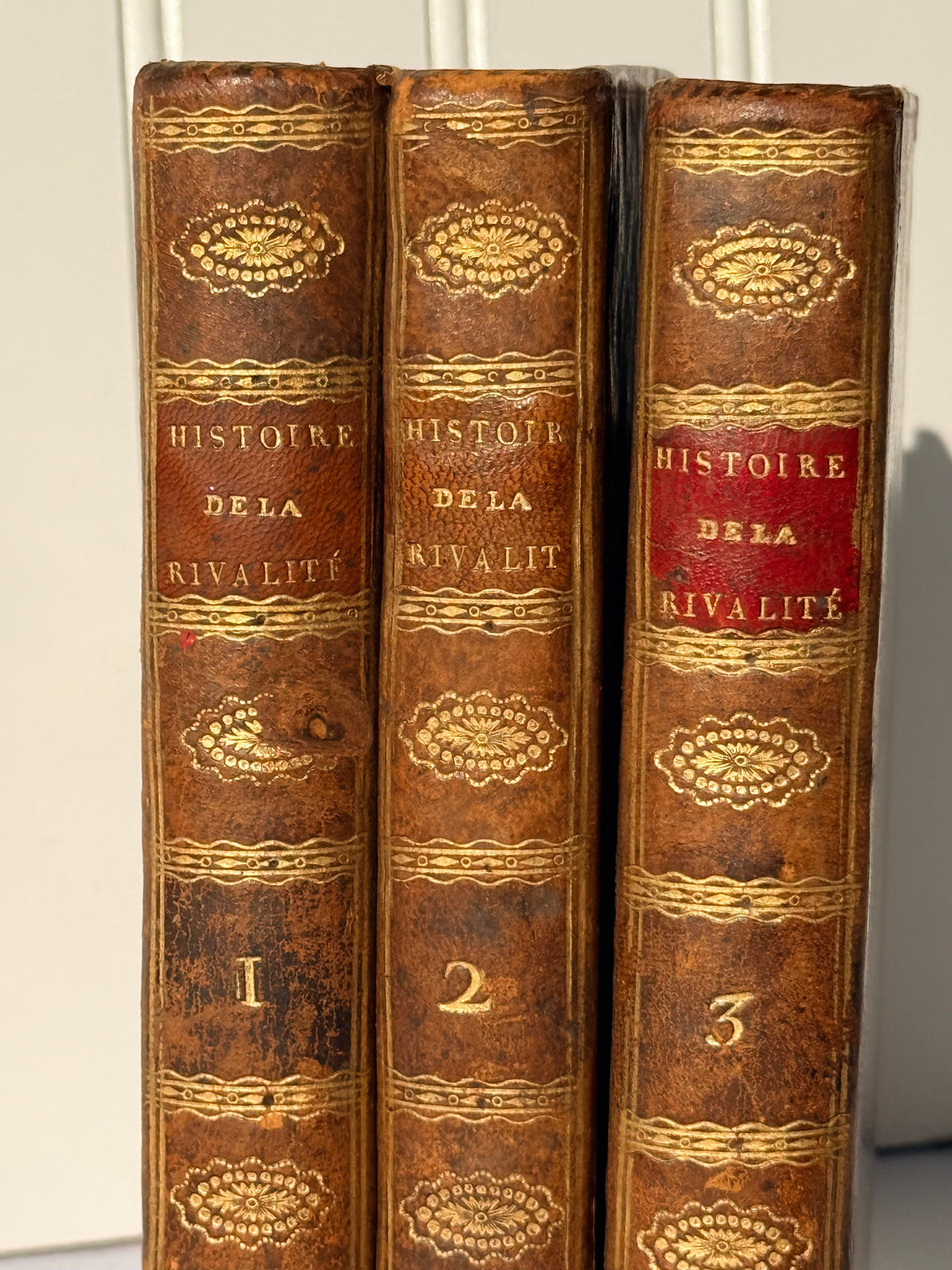 The History of the Rivalry Between France & Spain, 1801, French language DSM Vintage