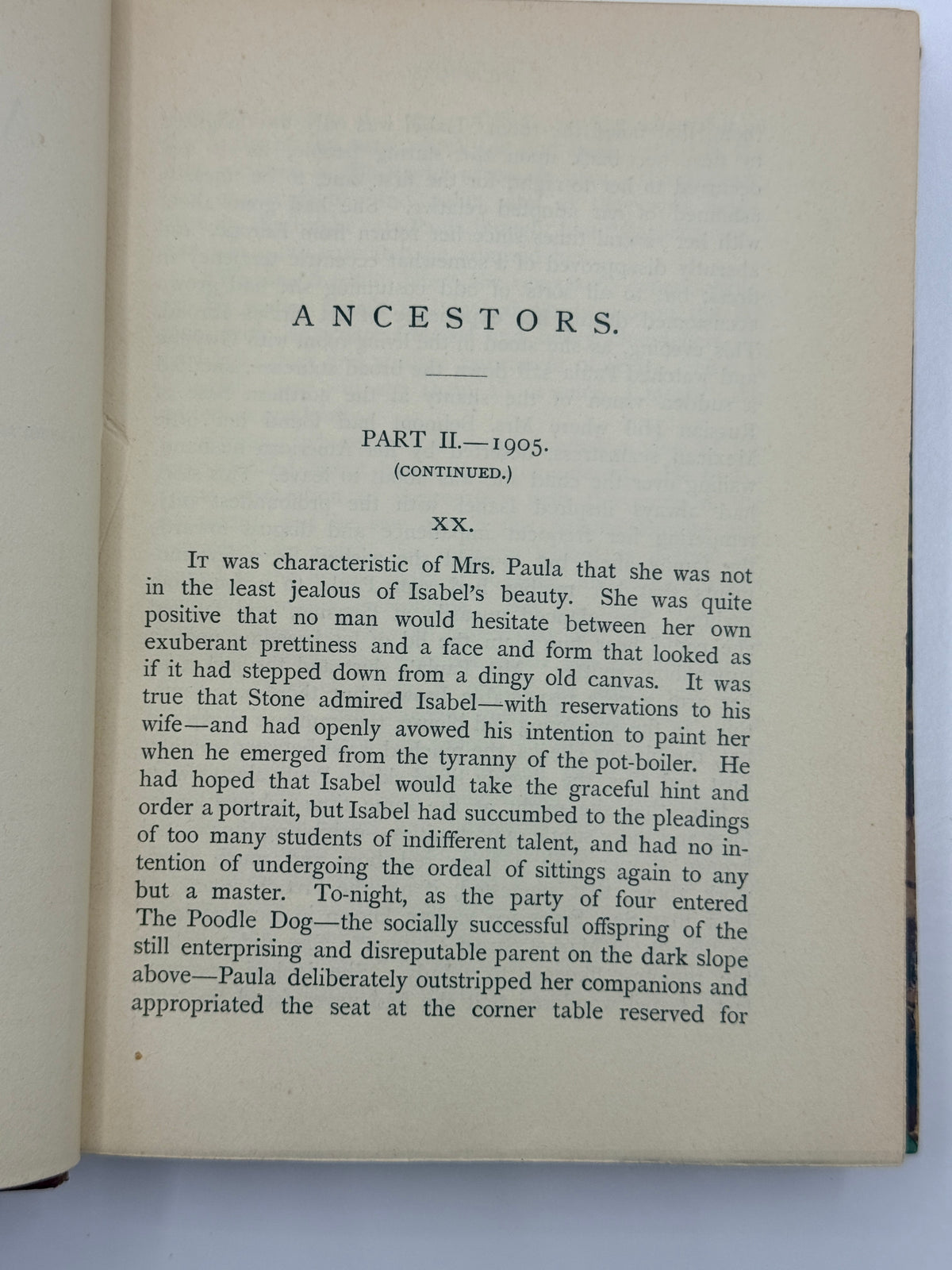 Ancestors by Gertrude Atherton, Vol 2