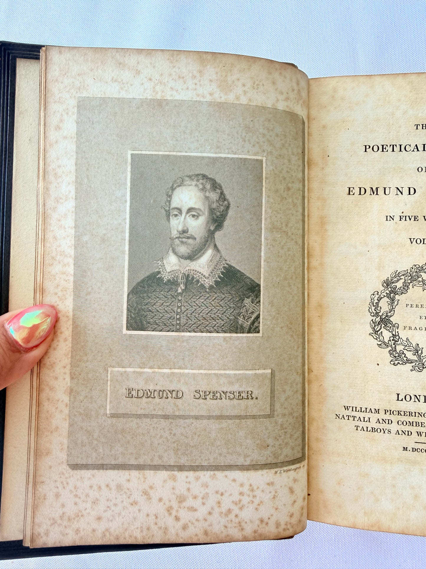 The Faerie Queen & Others, Edmund Spenser’s Works, 1825