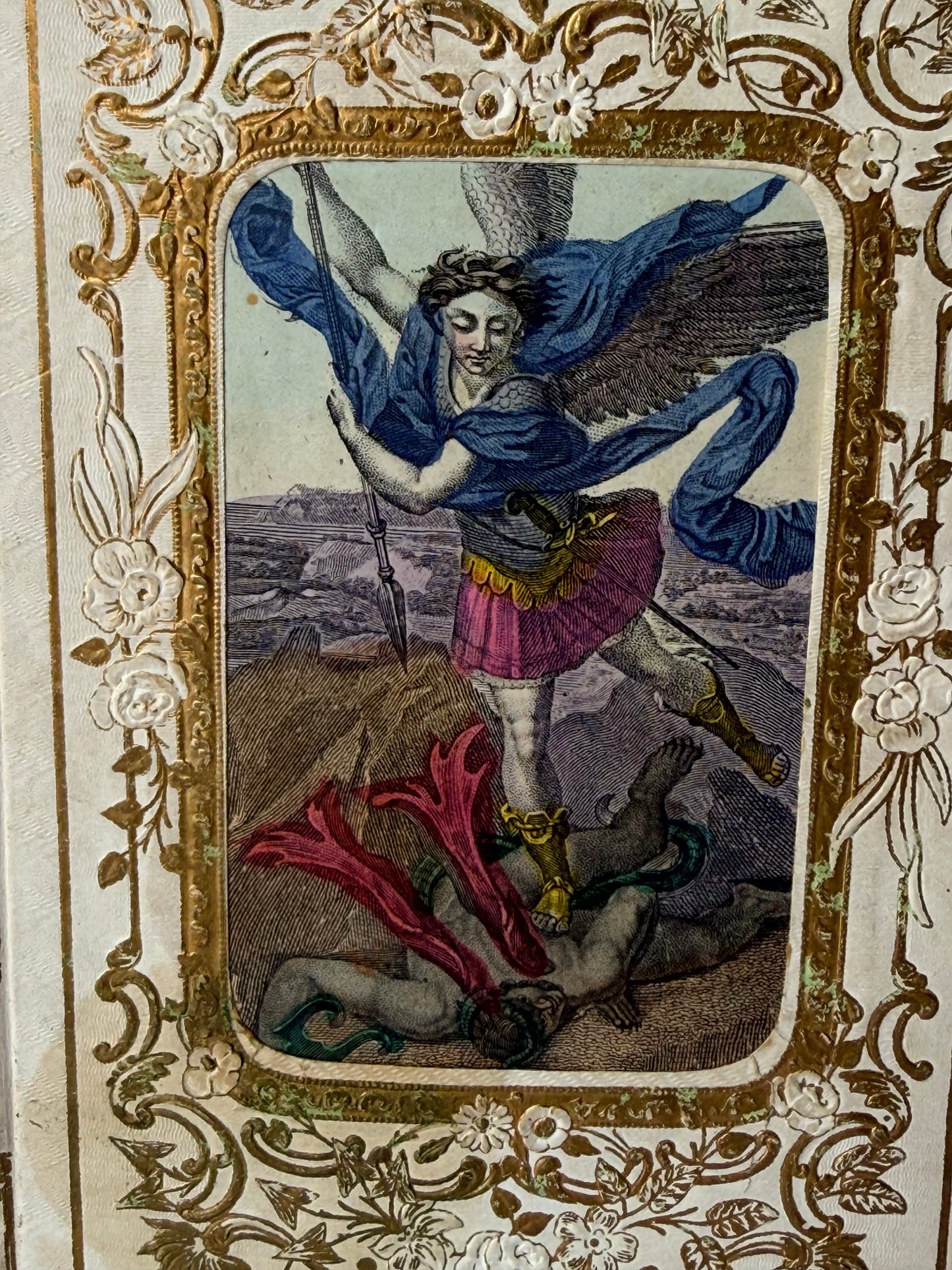 French cartonnage book, Overview of Christianity