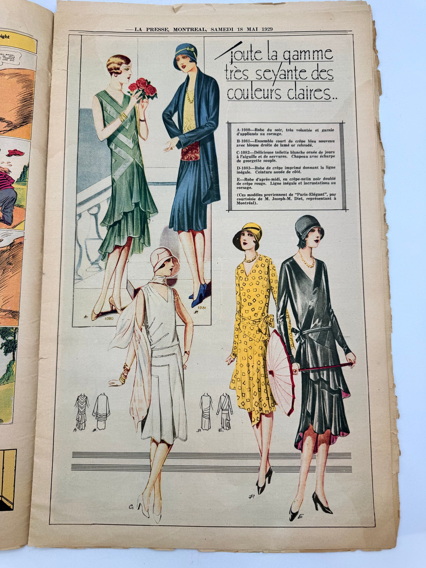 Le Presse Magazine Illustré, 1929