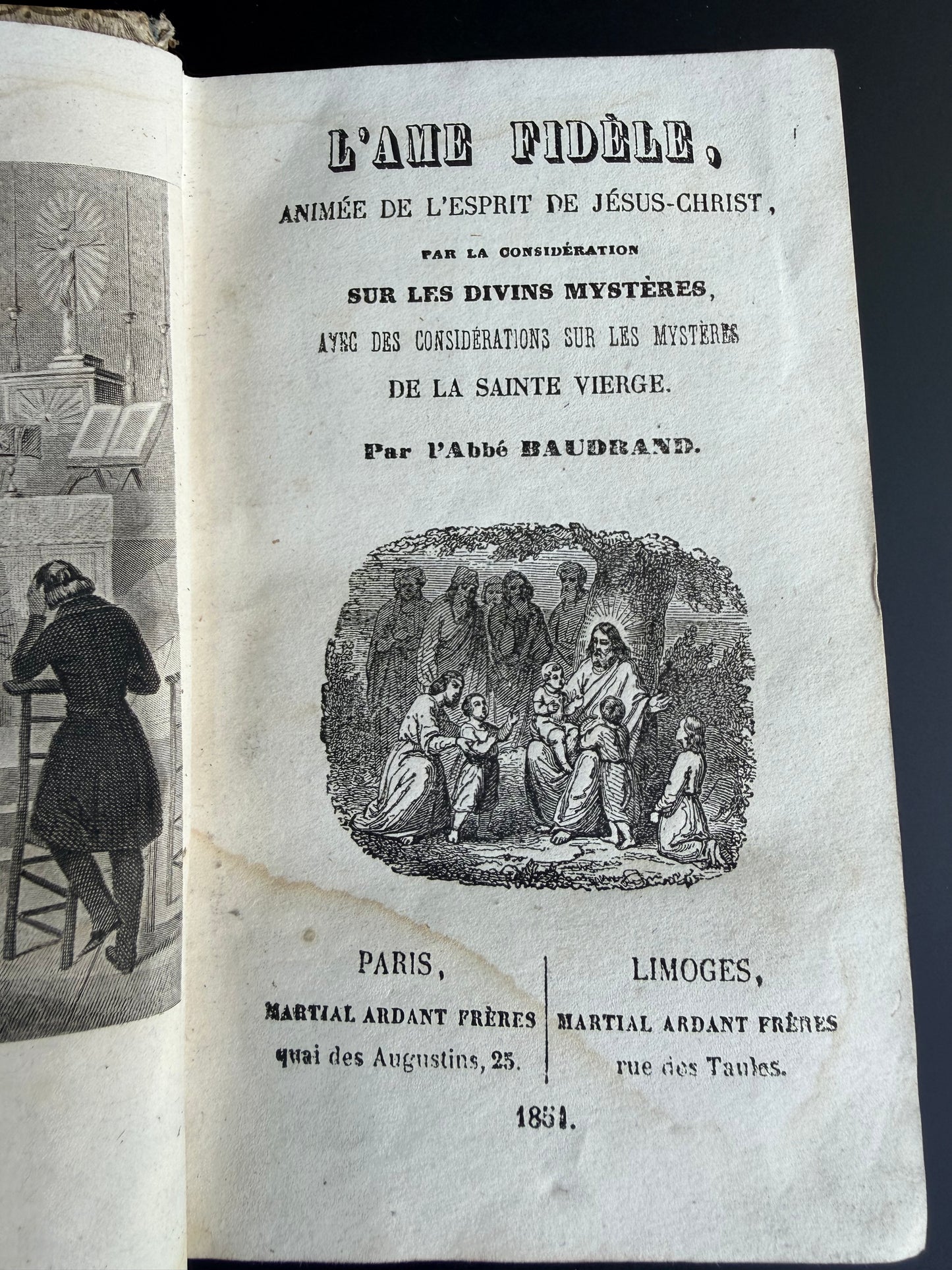 French Cartonnage Book, L’Ame Fidele