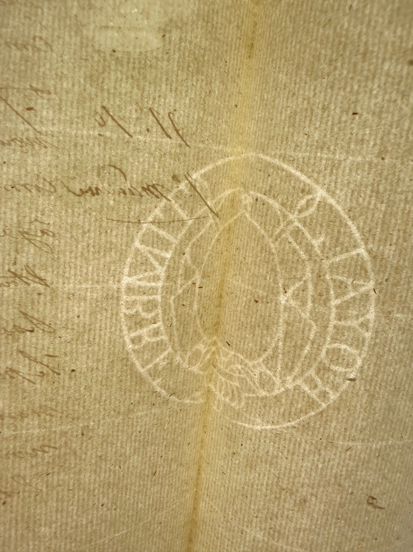 French Handwritten City Hall Document, 1838, Grenoble