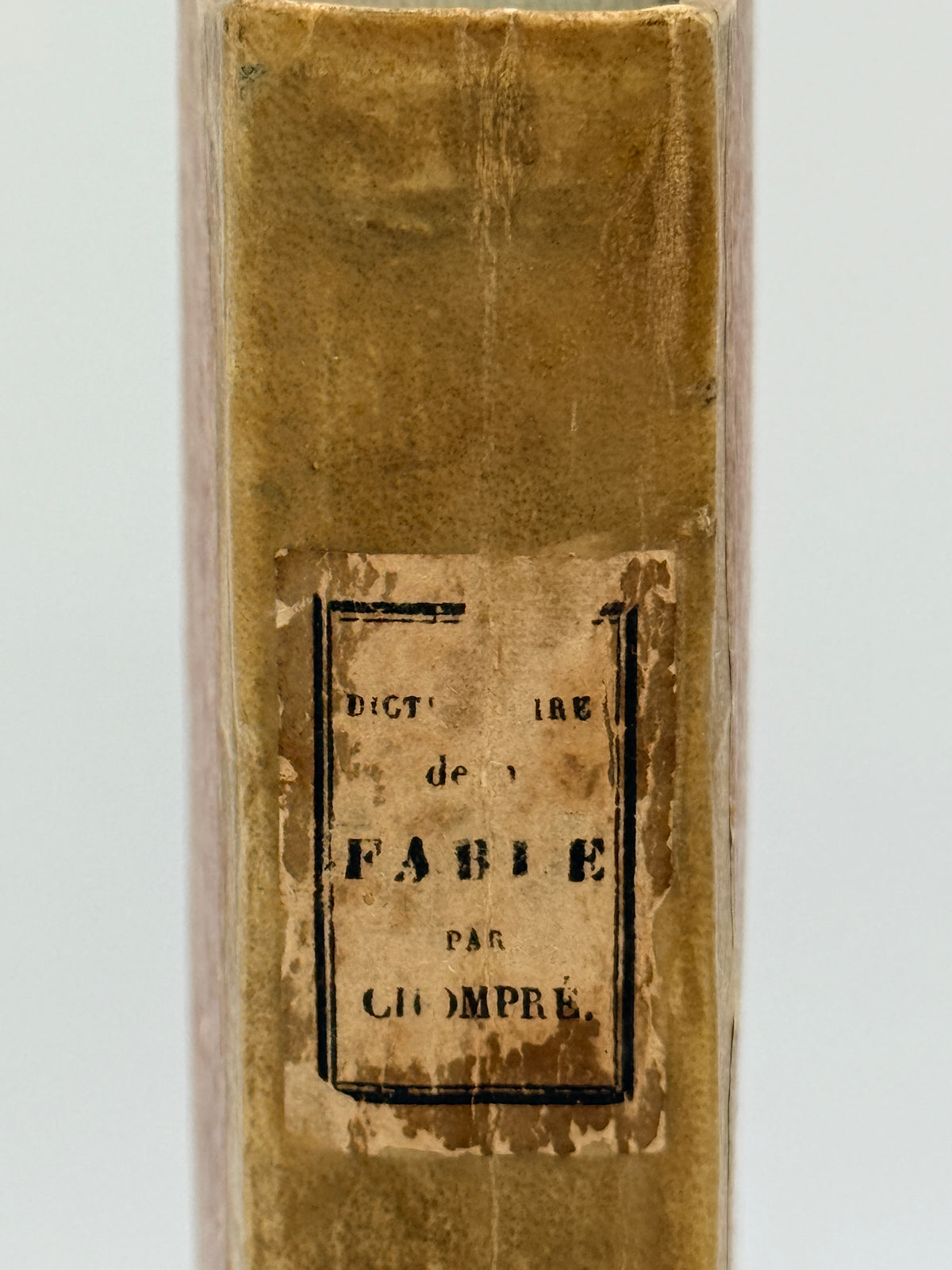 Dictionnaire Abrege de la Fable by Chompre, 1837