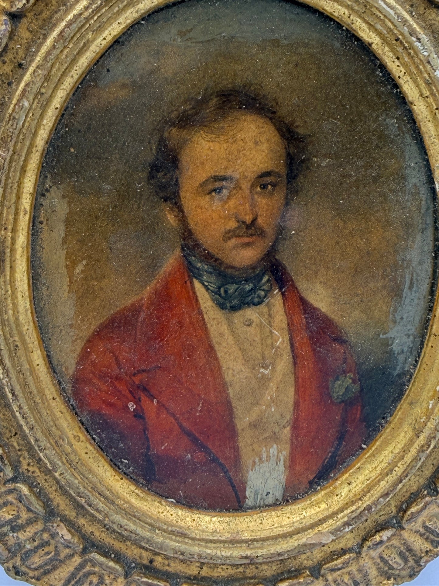 Man in Red Coat, Florentine Style Wall Art