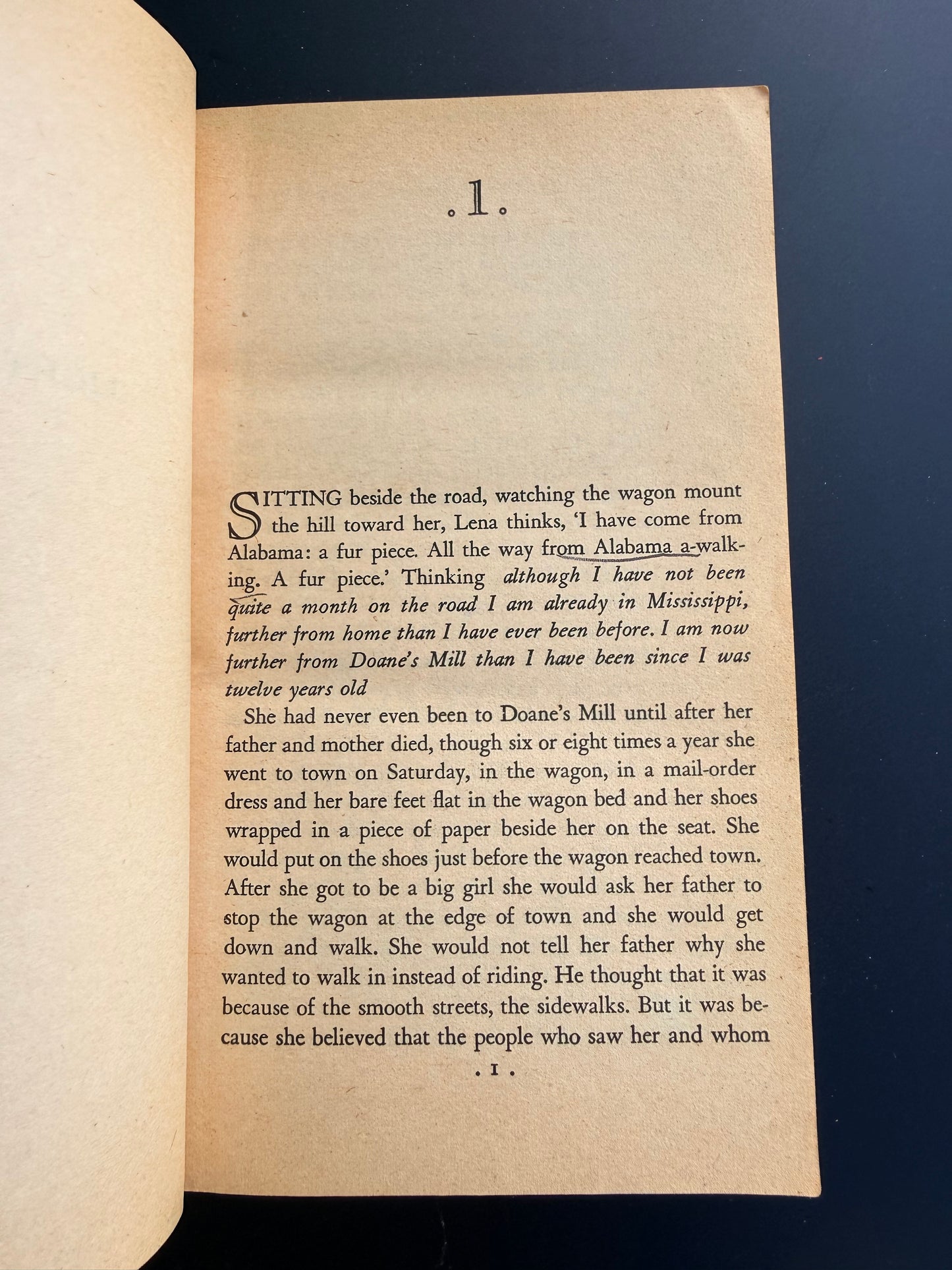 Light in August by William Faulkner, 1972
