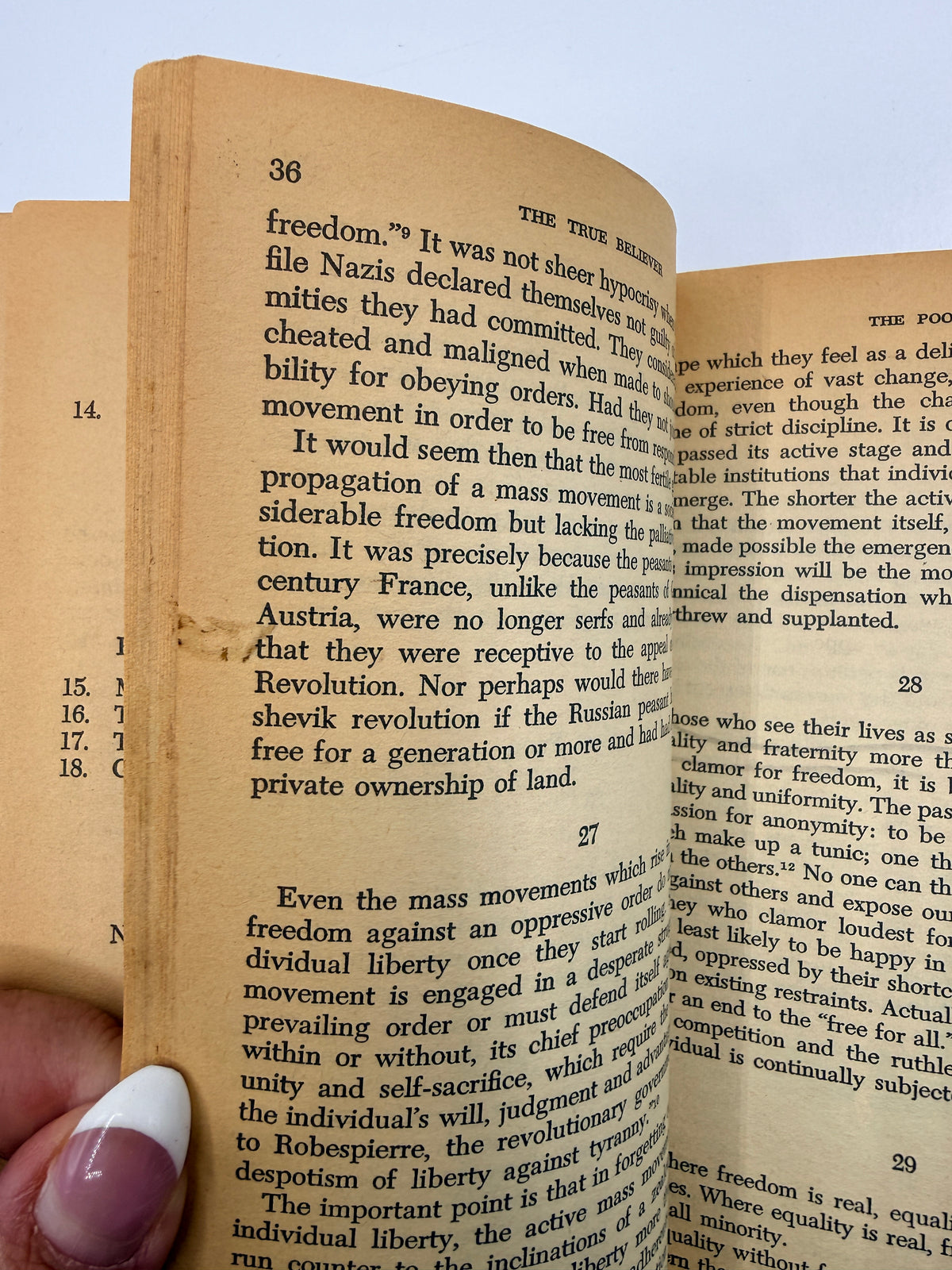 The True Believer by Eric Hoffer
