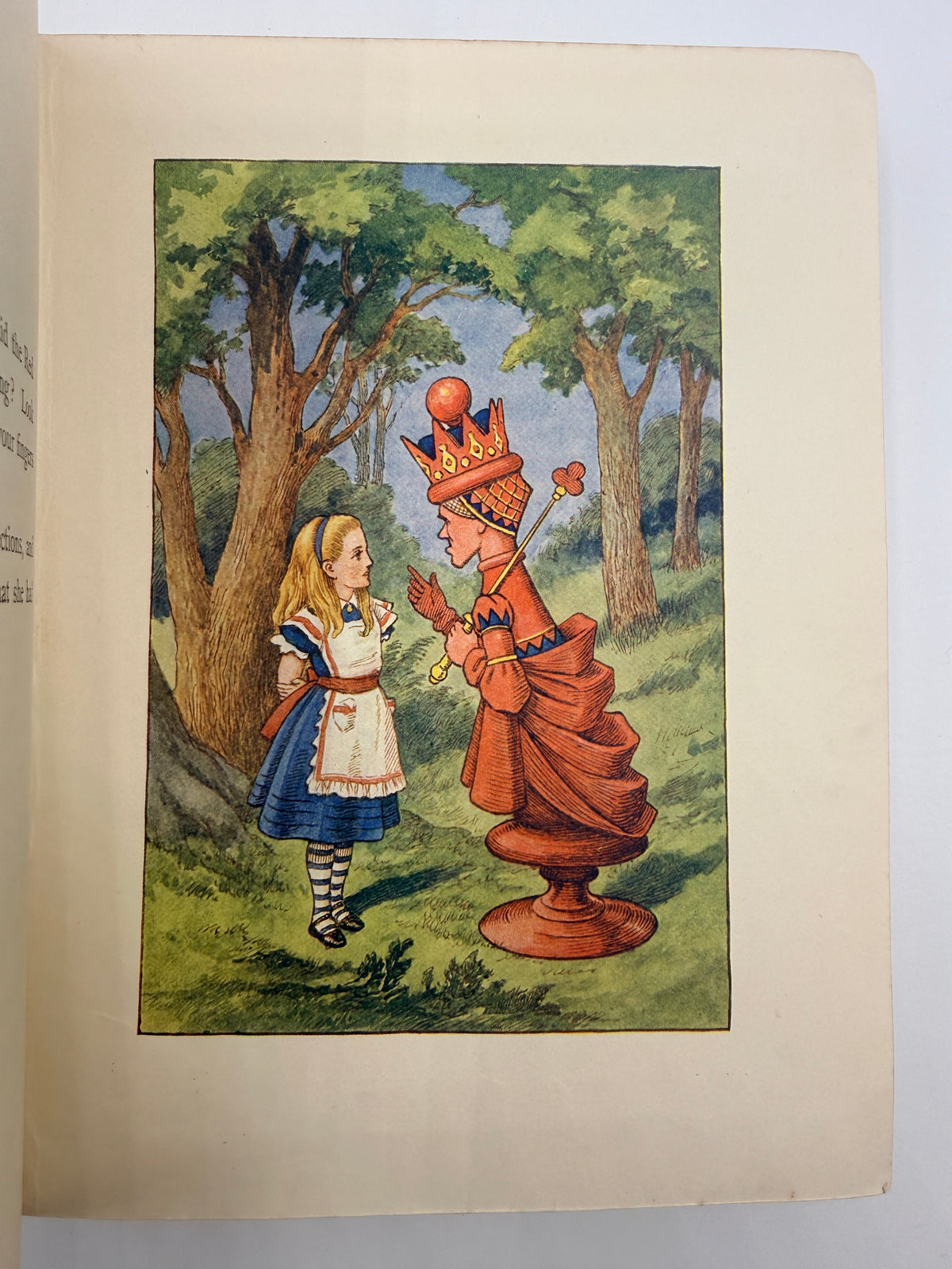 Alice Through the Looking Glass by Lewis Carroll, John Tenniel, 1934