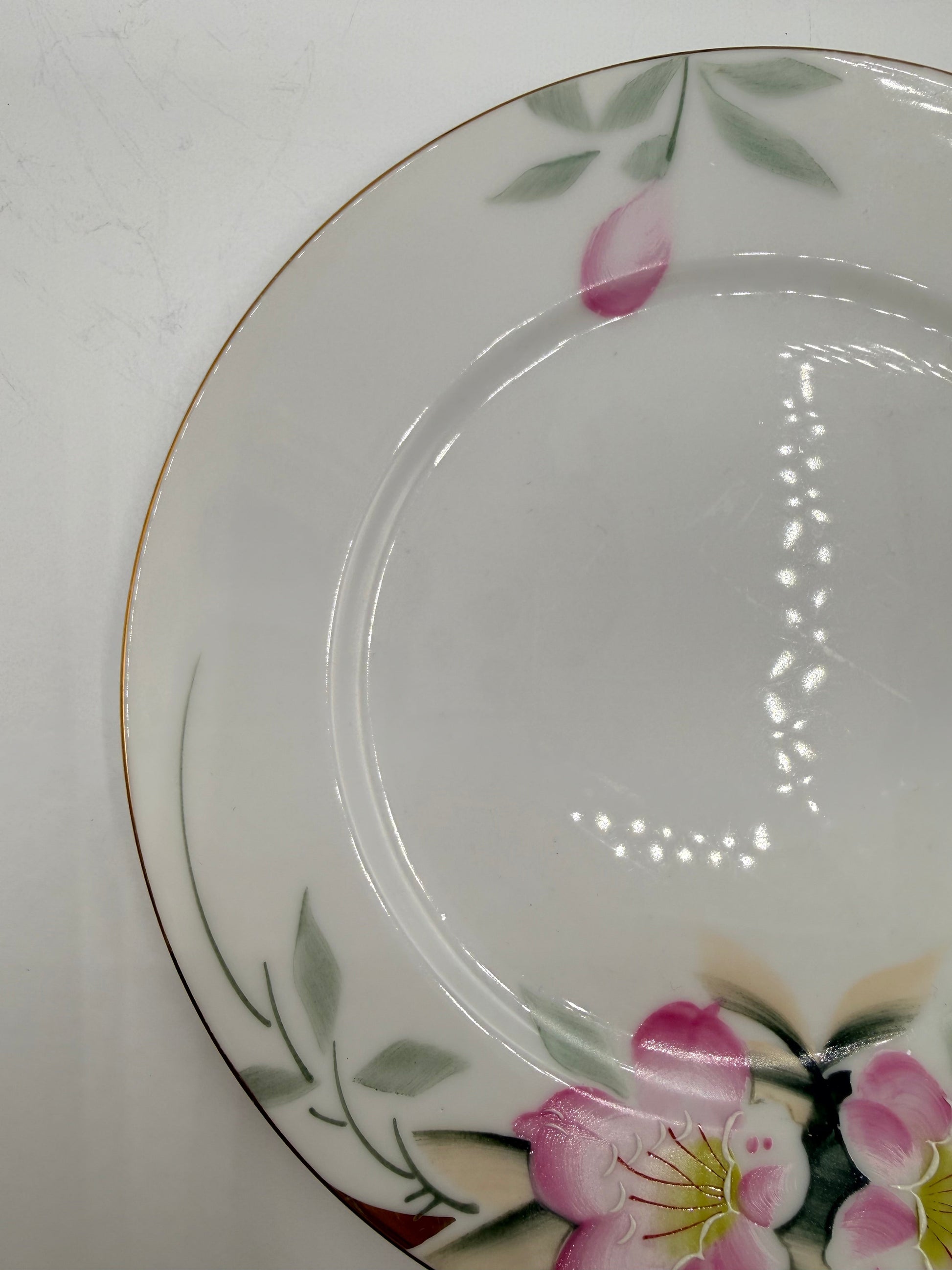 Noritake Azelea Pink Floral Plate DSM Vintage