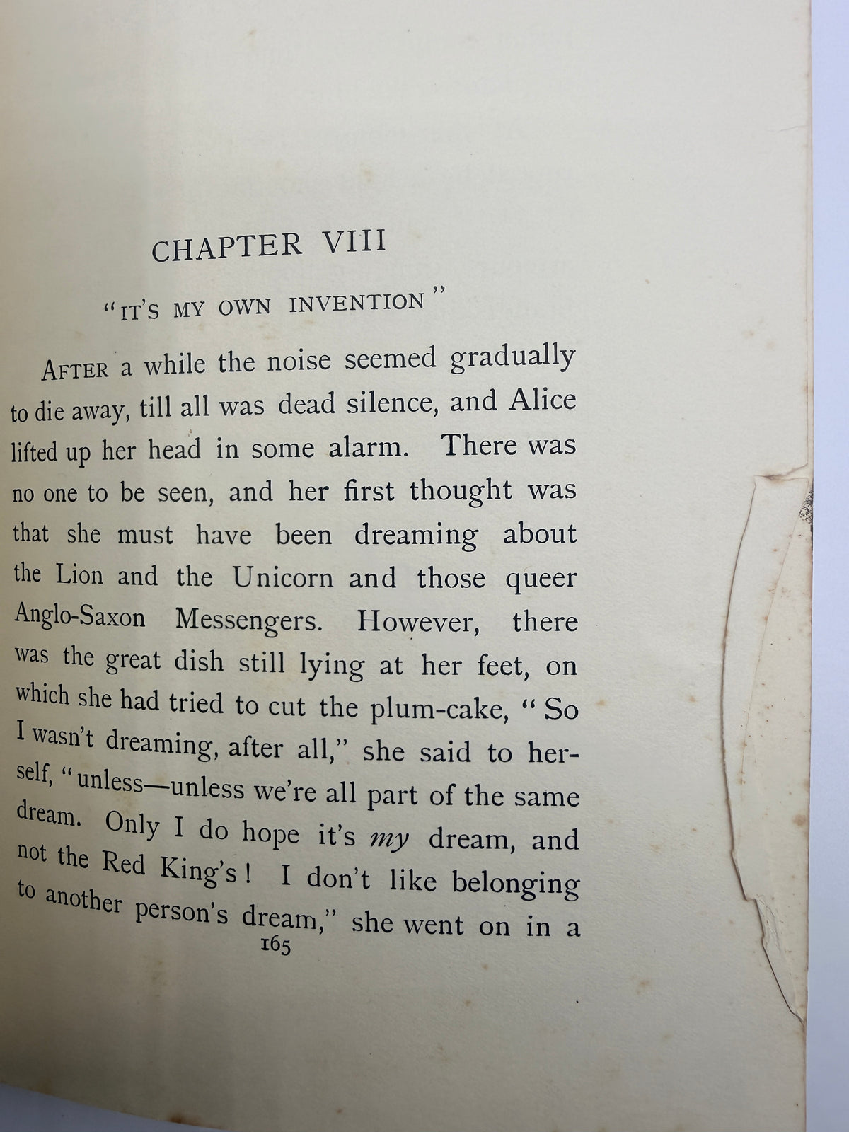 Alice Through the Looking Glass by Lewis Carroll, John Tenniel, 1934