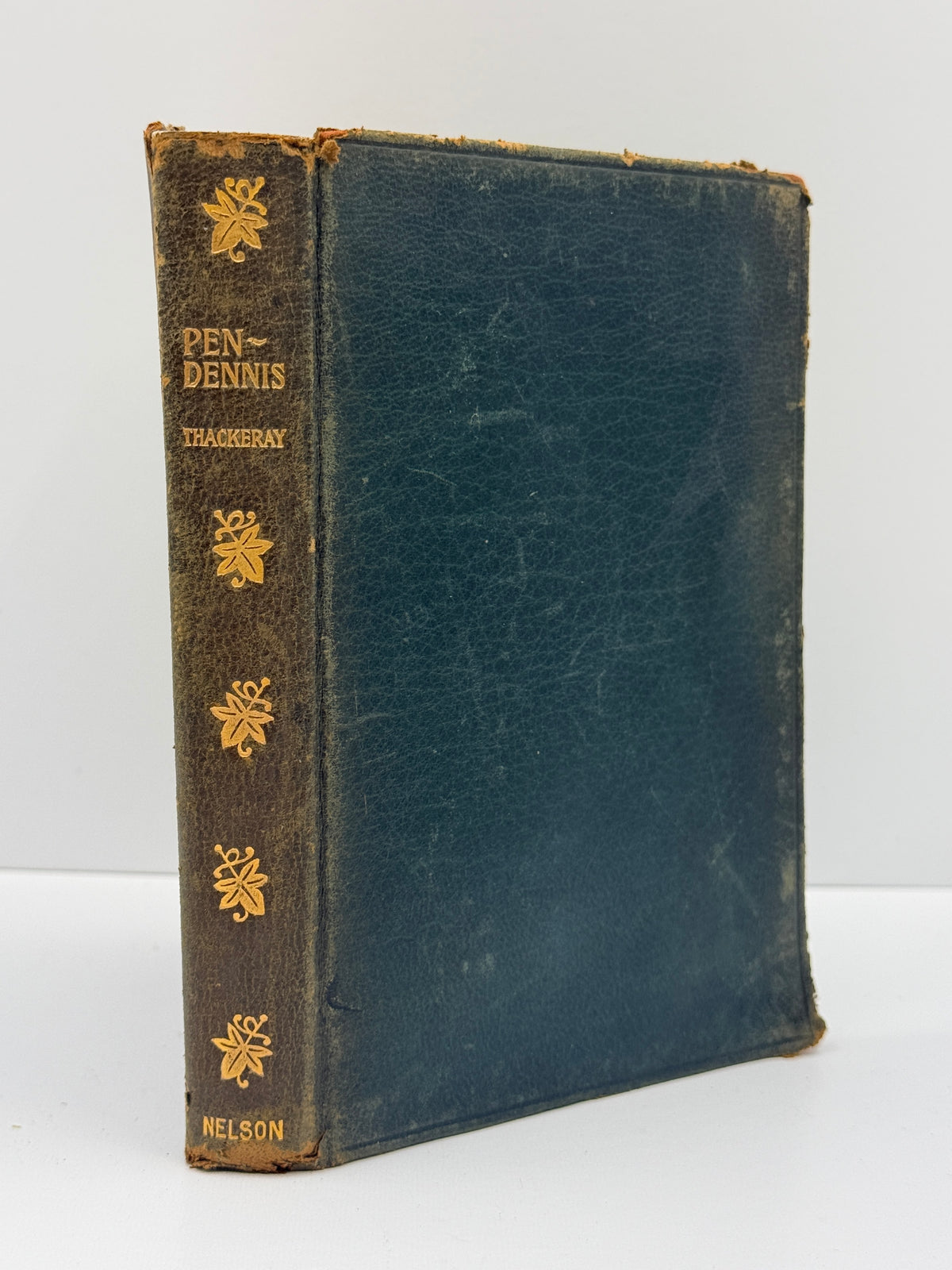 The History of Pendennis by Thackeray, Leather Binding