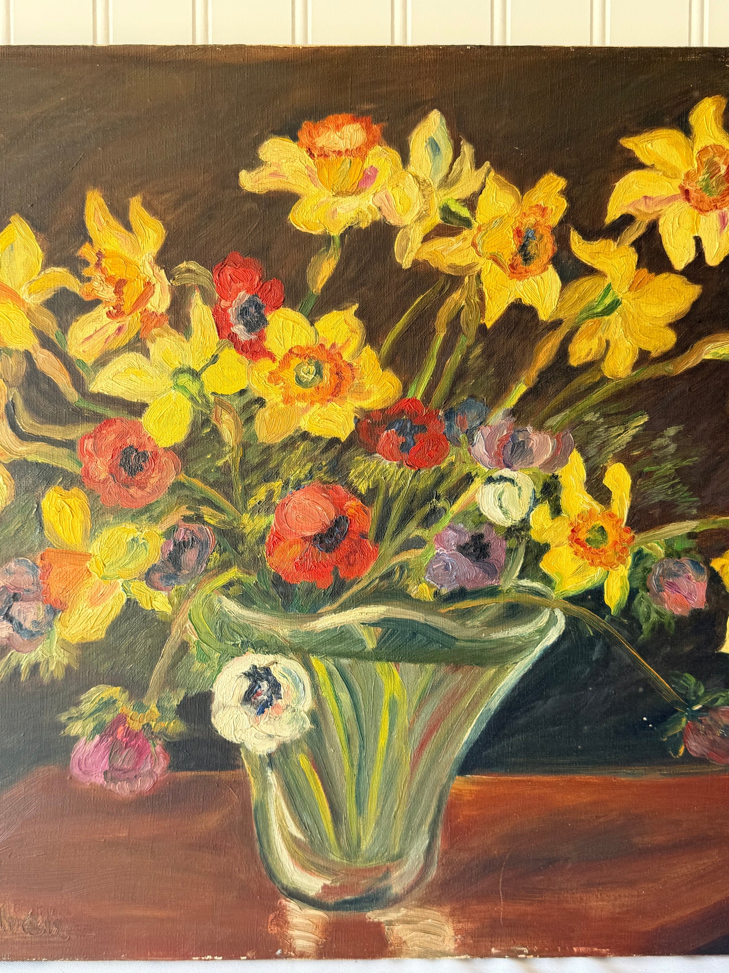 Daffodils by Dr E Kerschen, Jonquilles, 21”