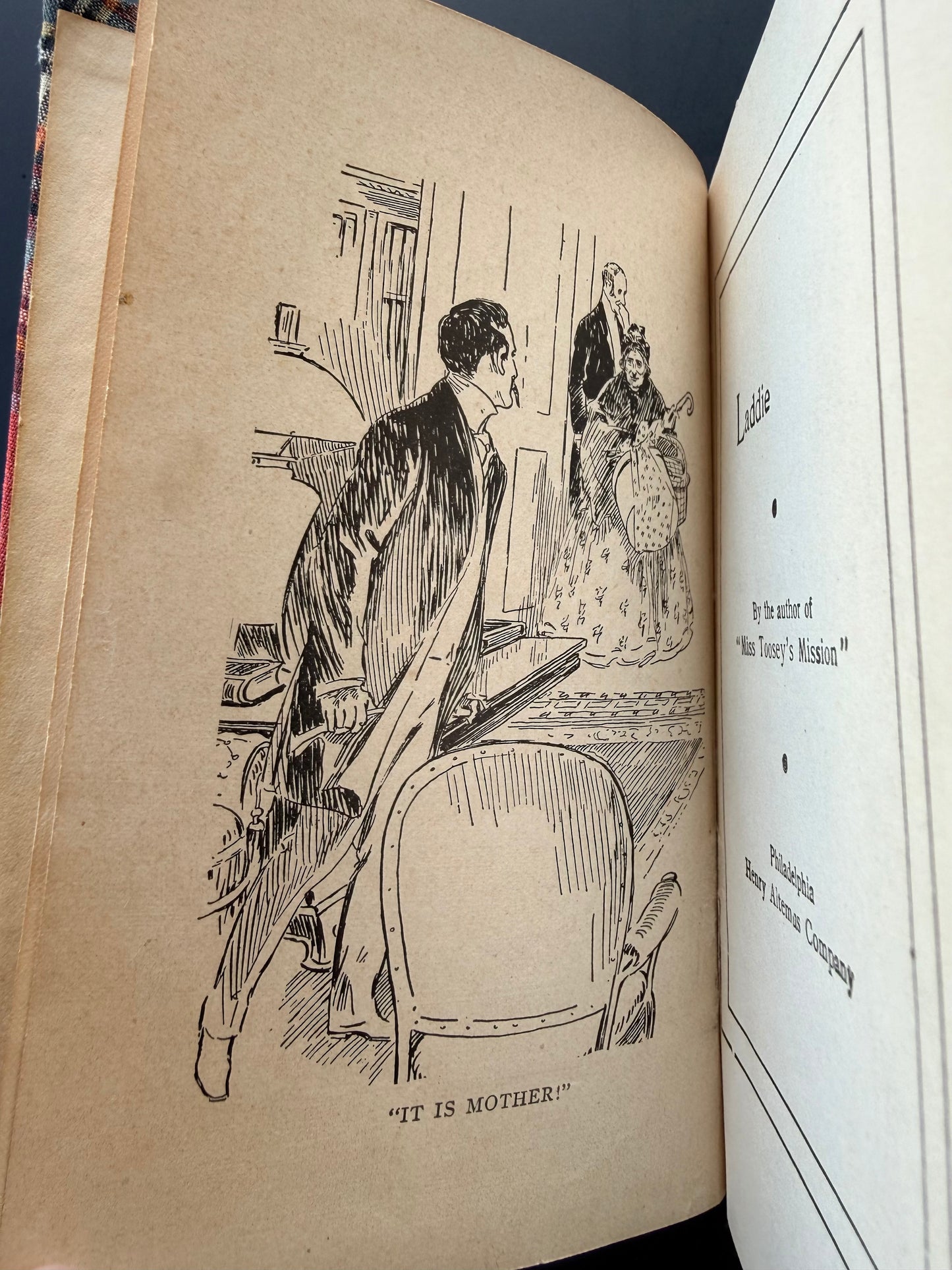 Laddie, Scottish Book Cover, 1897