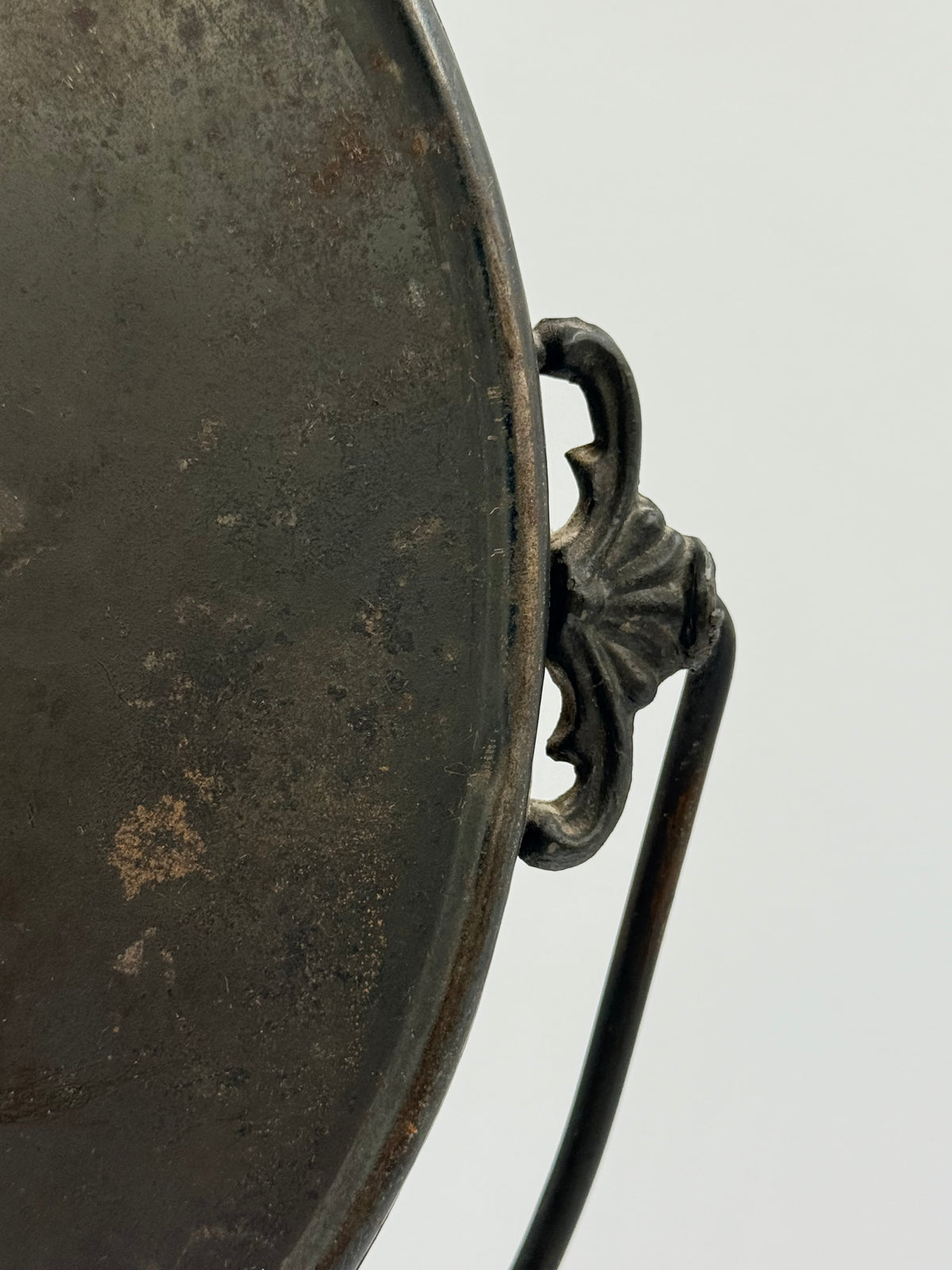 Art Nouveau Style Vintage Vanity Mirror with Female