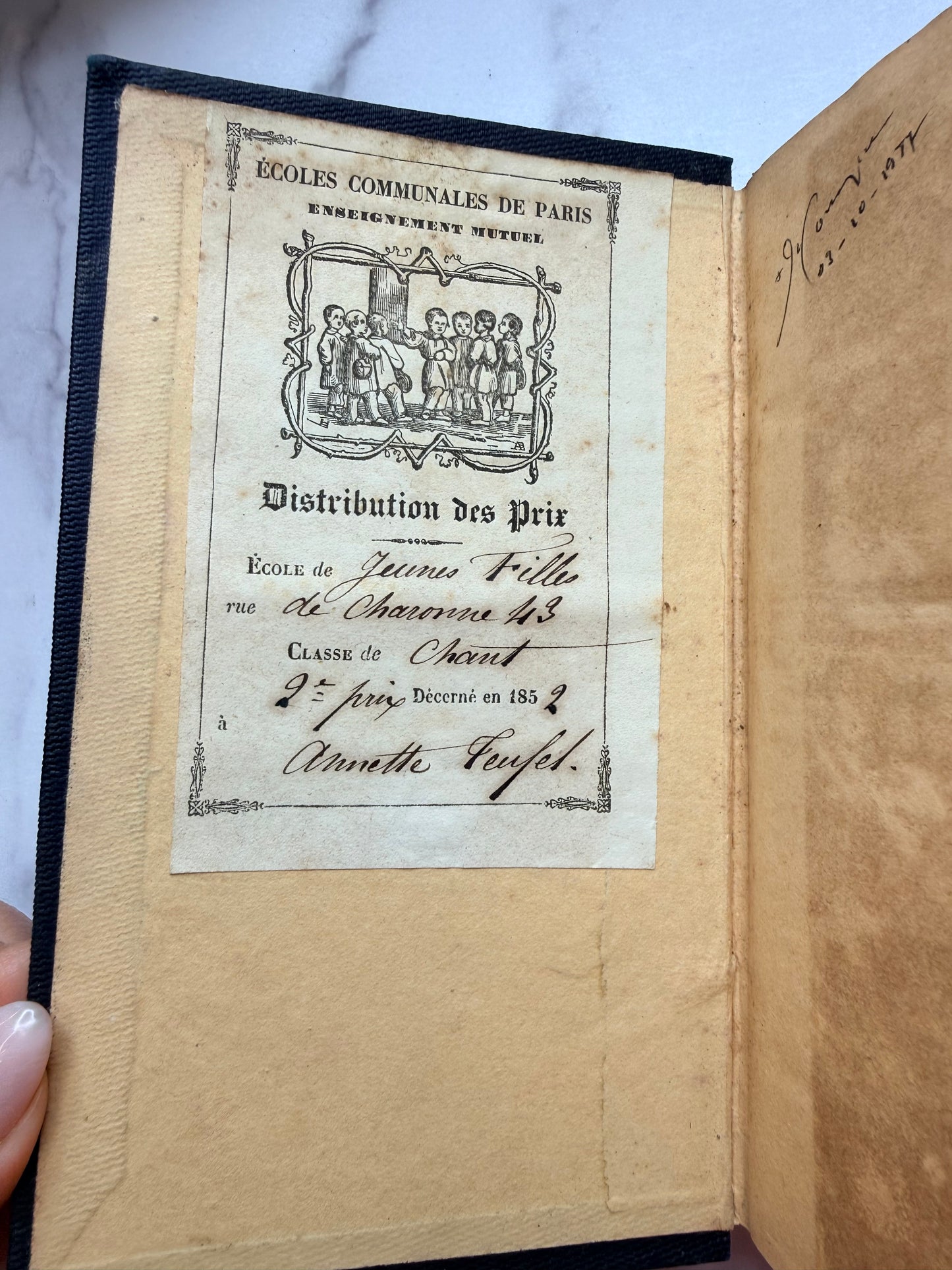 French Antique Book on the History of the Life of Jesus Christ