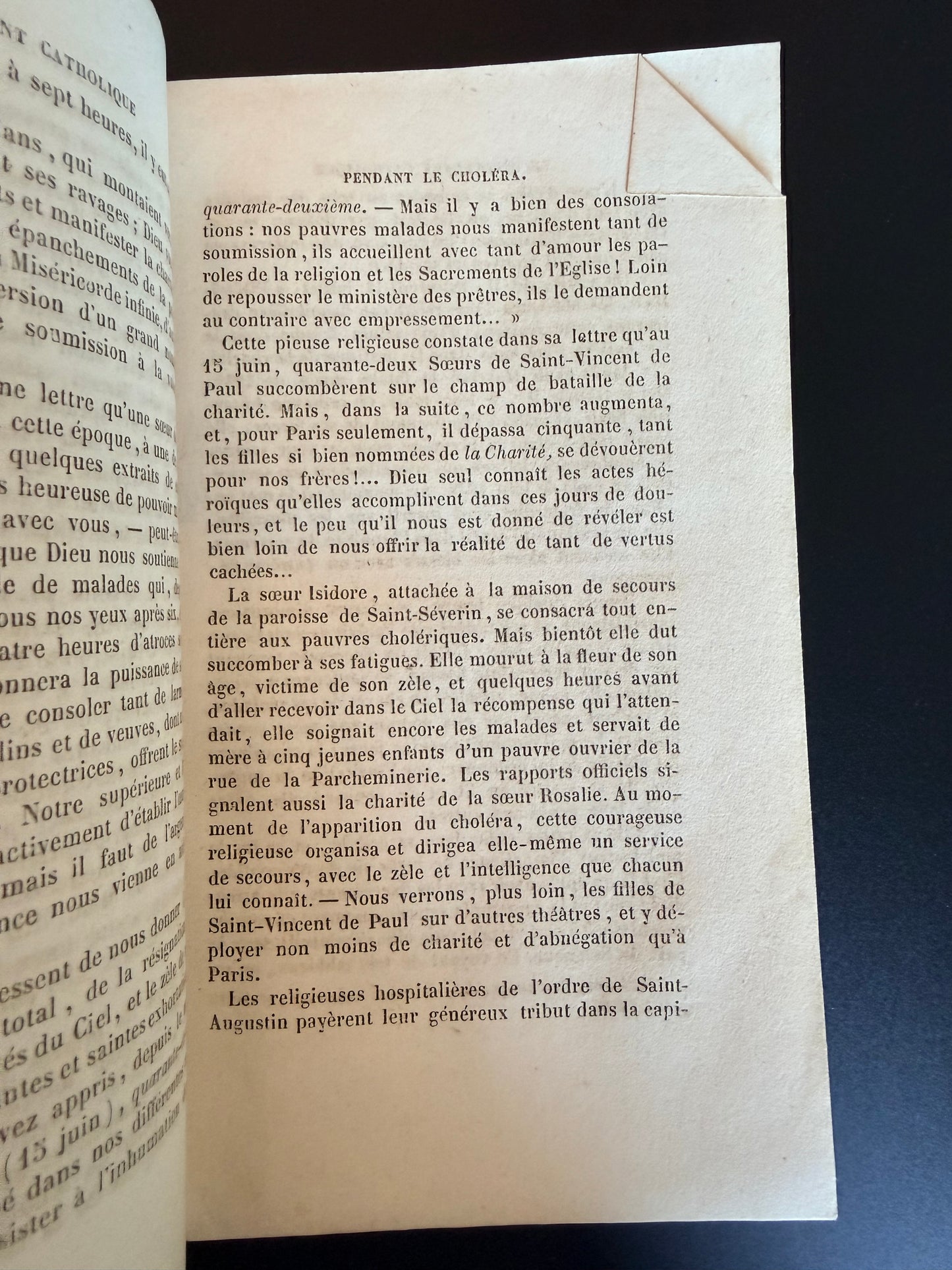 French Cartonnage Book on Catholic Topic, 1851