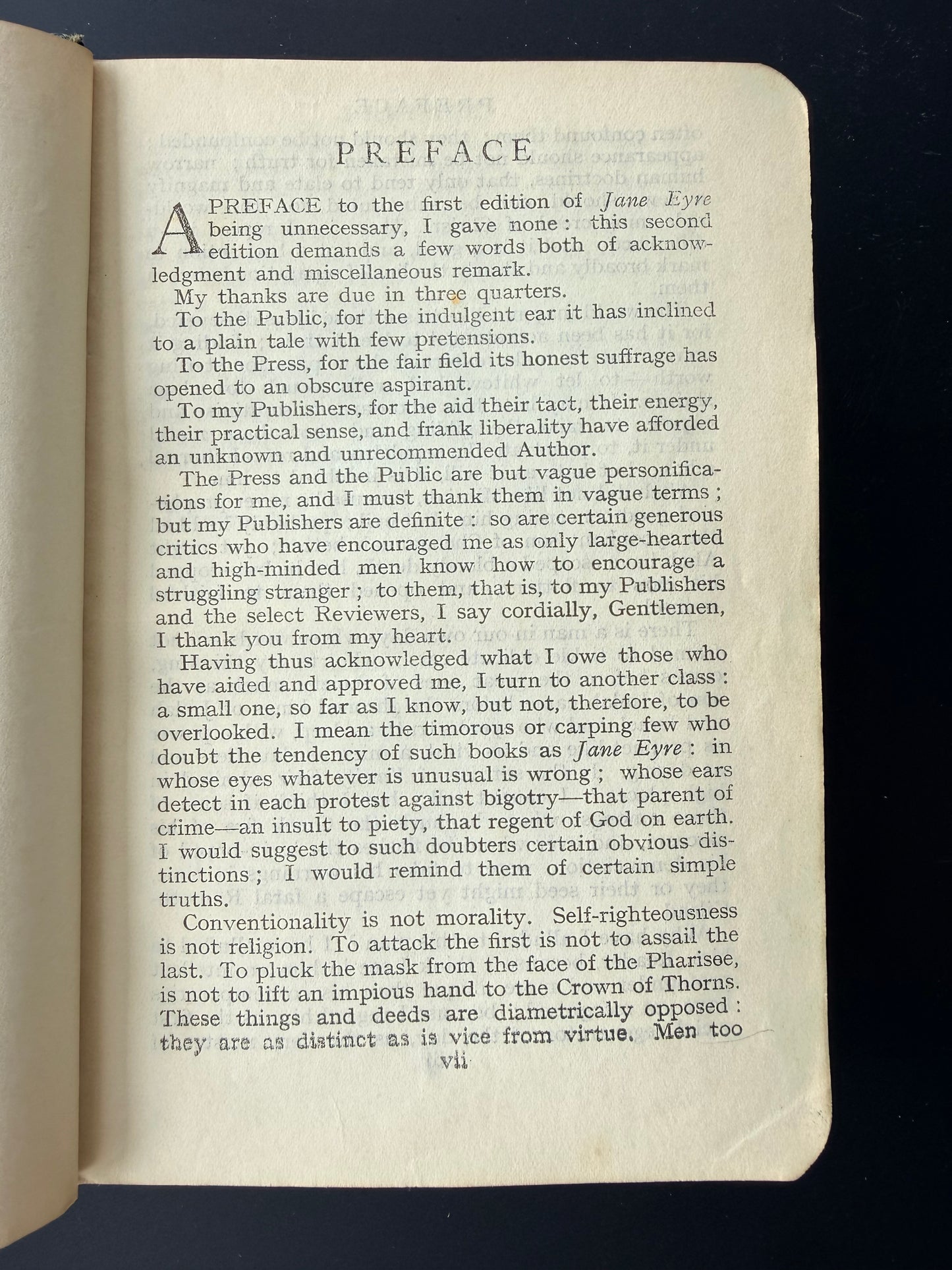 Vintage Jane Eyre by Charlotte Bronte