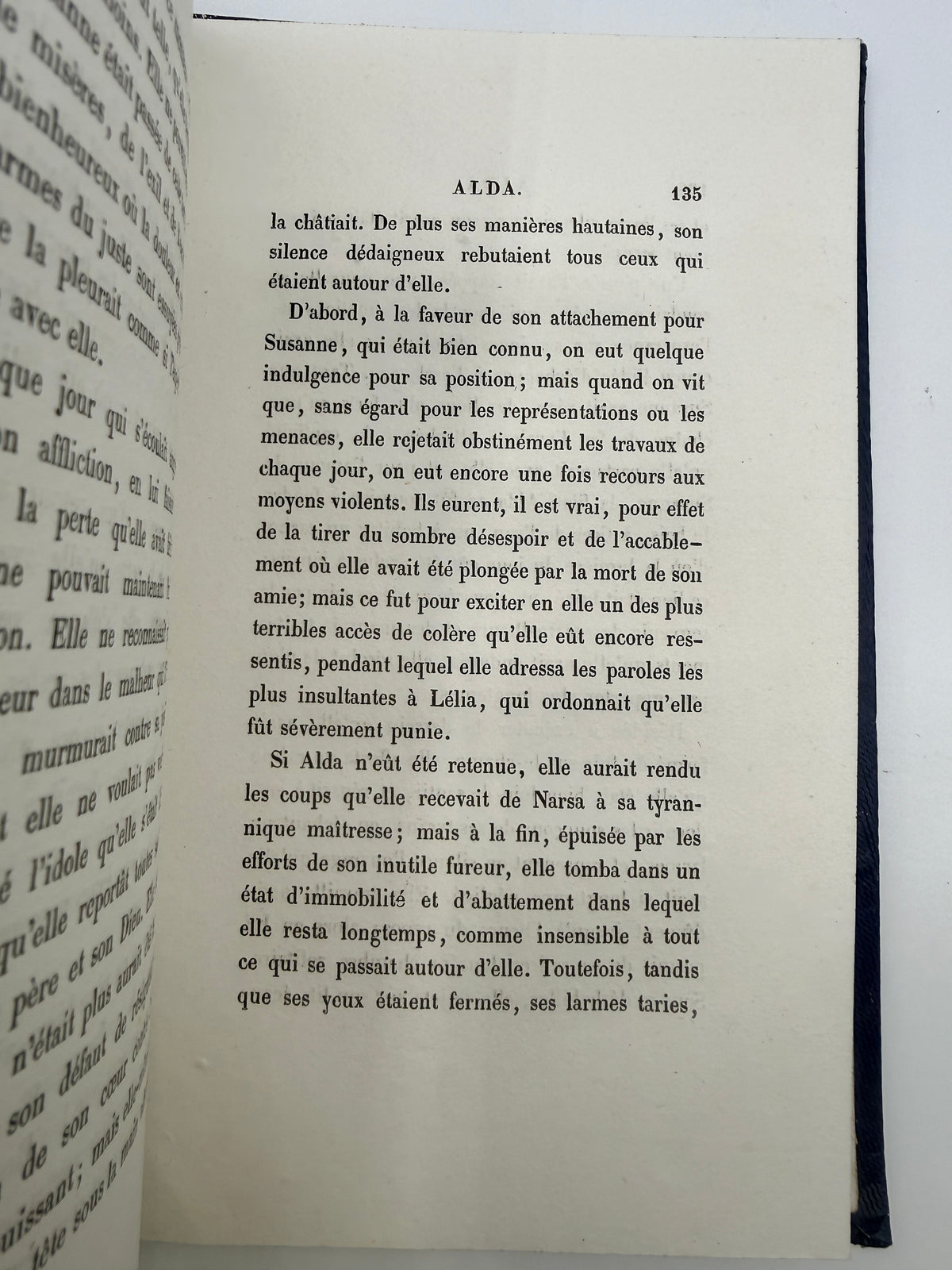 Alda, Antique French Book, 1859