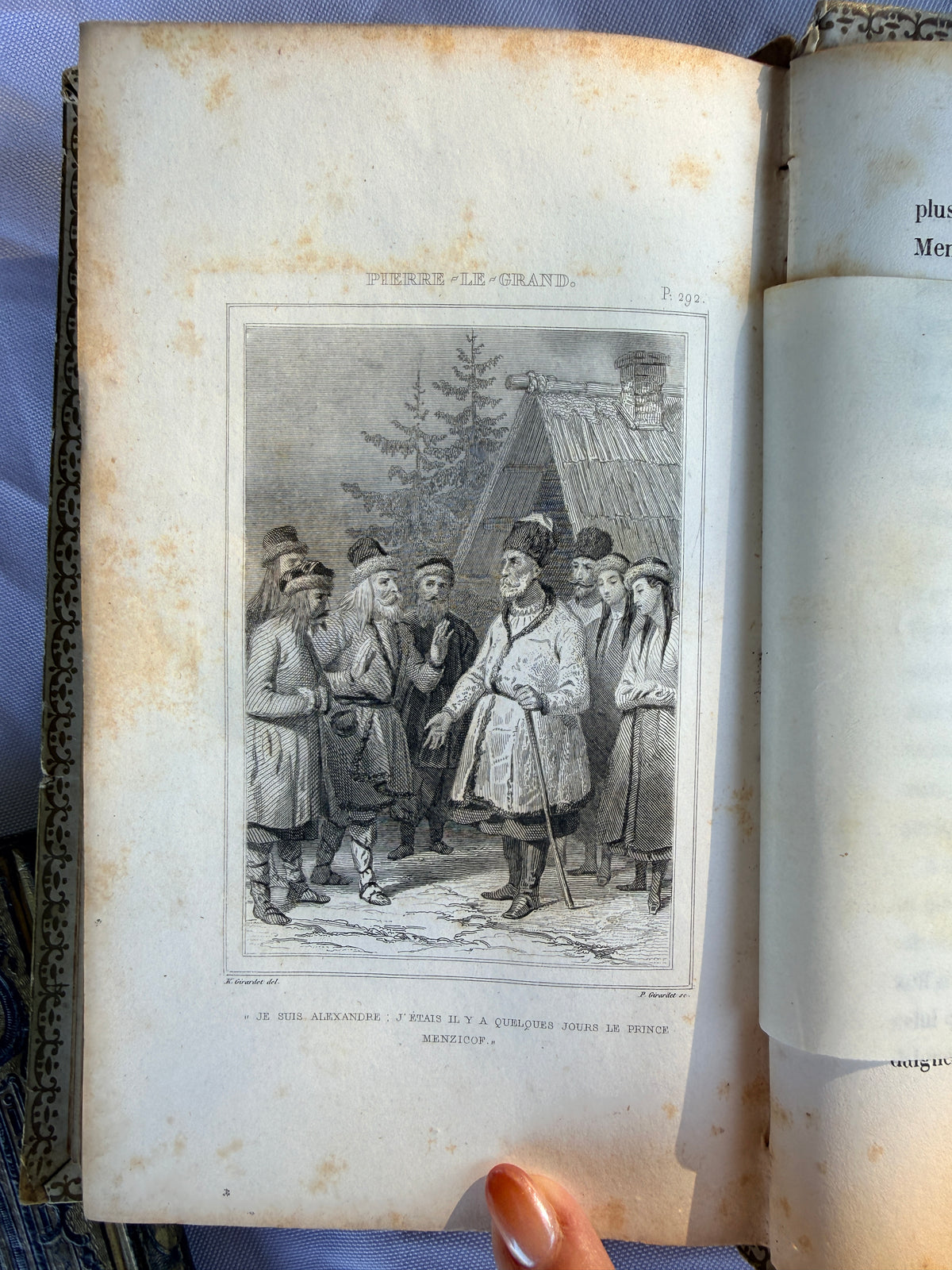 Pierre Le Grand, French Romantique, 1852