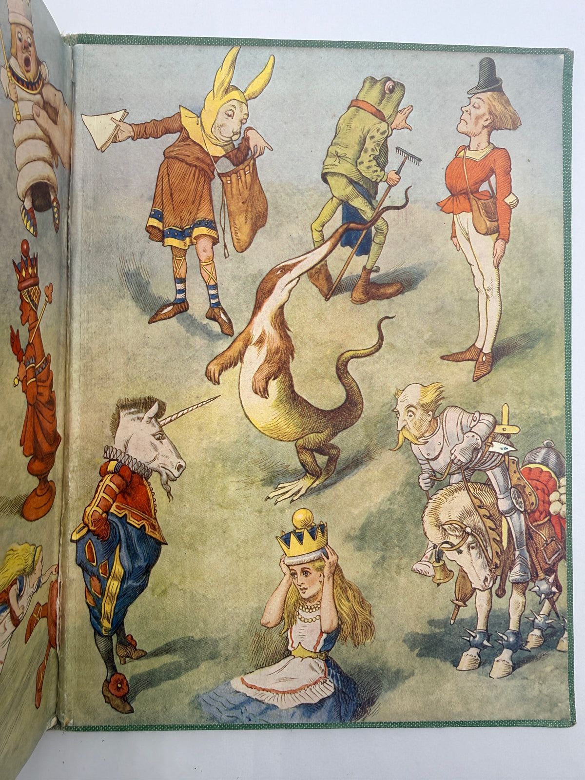 Alice Through the Looking Glass by Lewis Carroll, John Tenniel, 1934