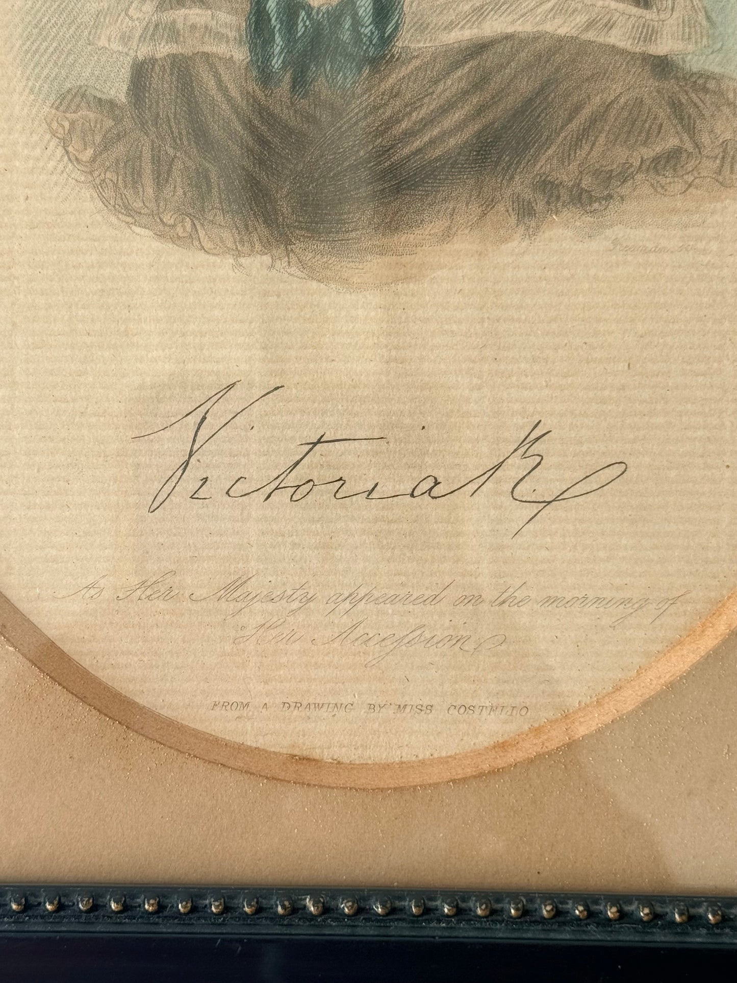 Queen Victoria’s Acension After L Costello, 19th Century
