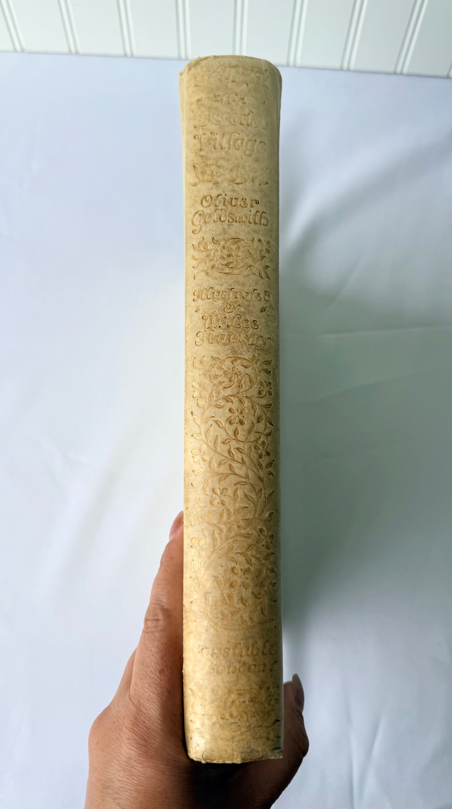 The Deserted Village by Oliver Goldsmith, Limited Edition, Fine Binding