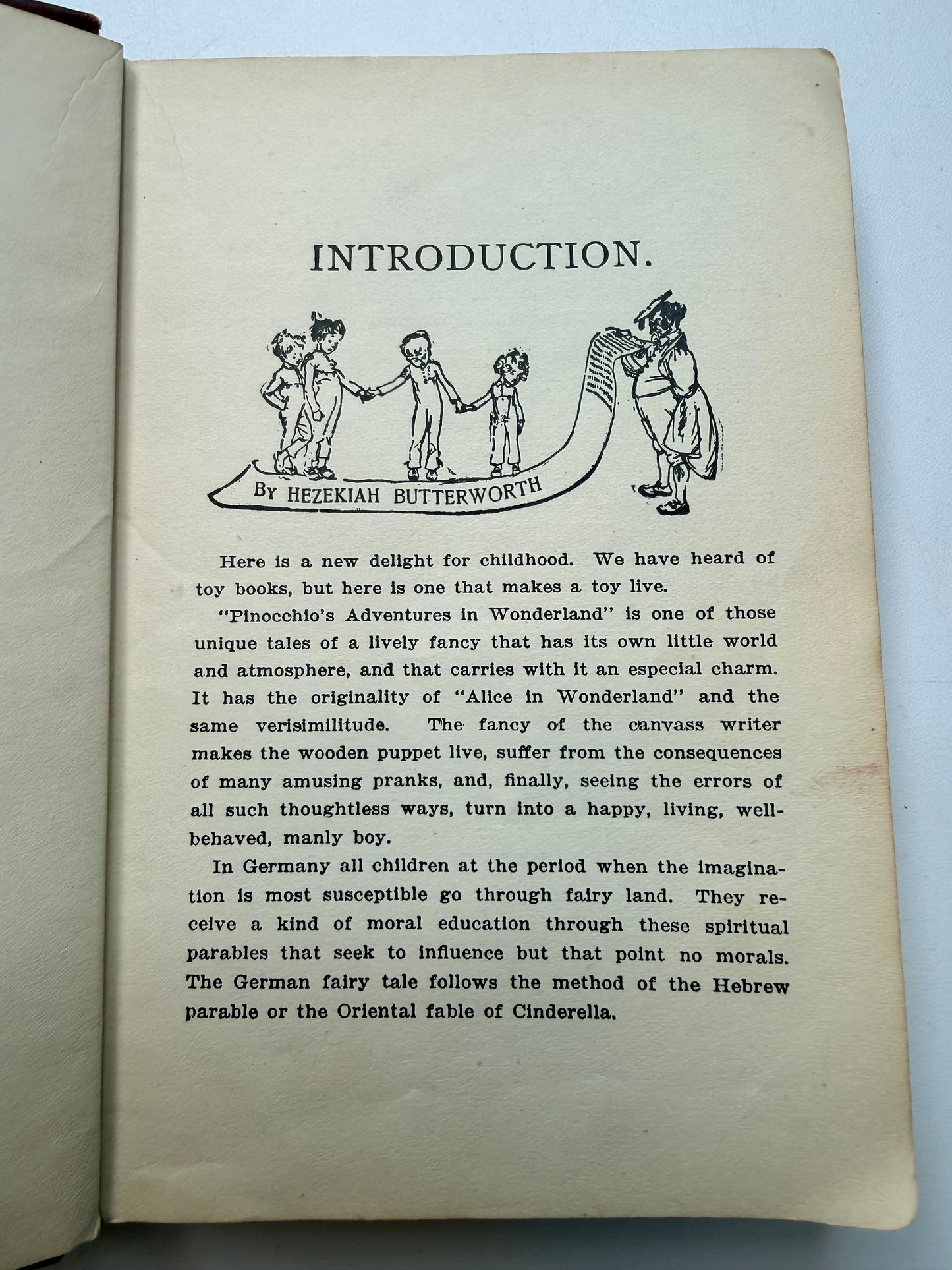 Pinocchio’s Adventures in Wonderland, 1898